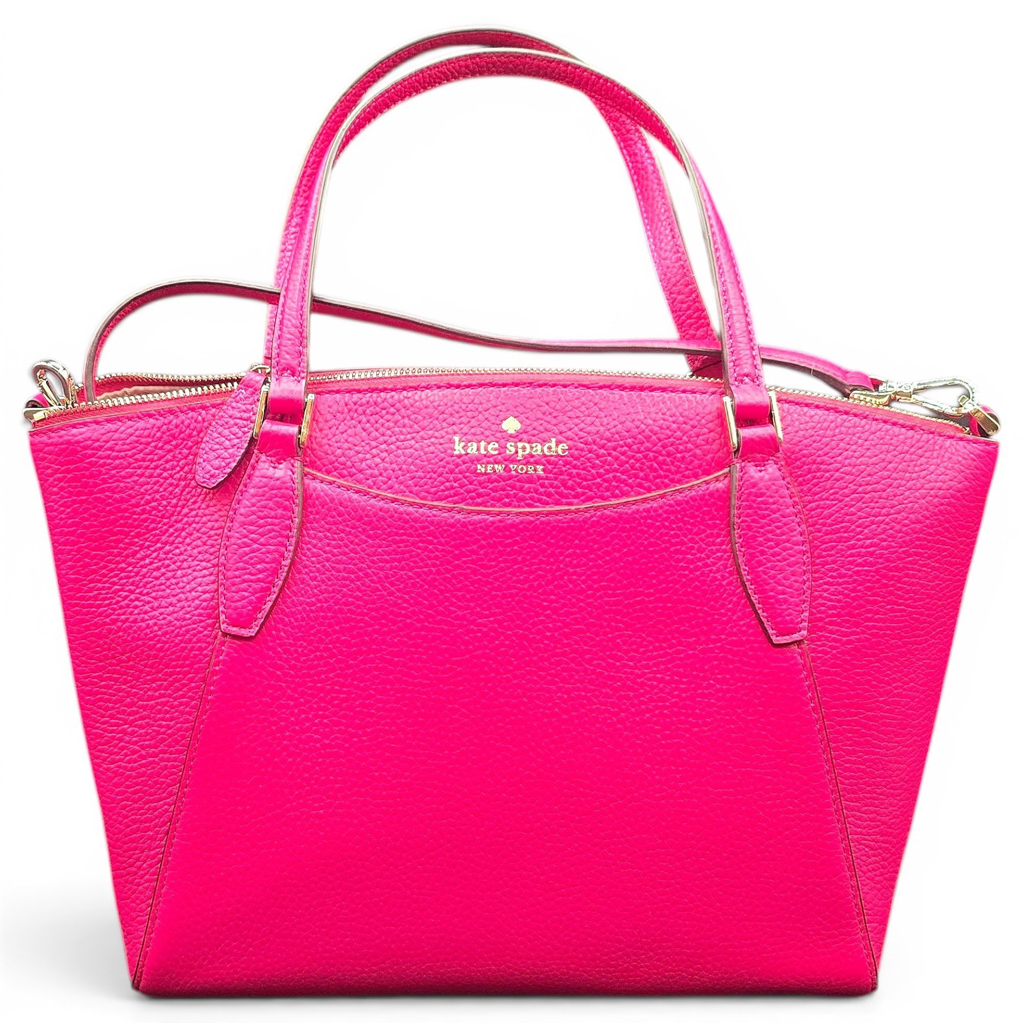 Leather satchel