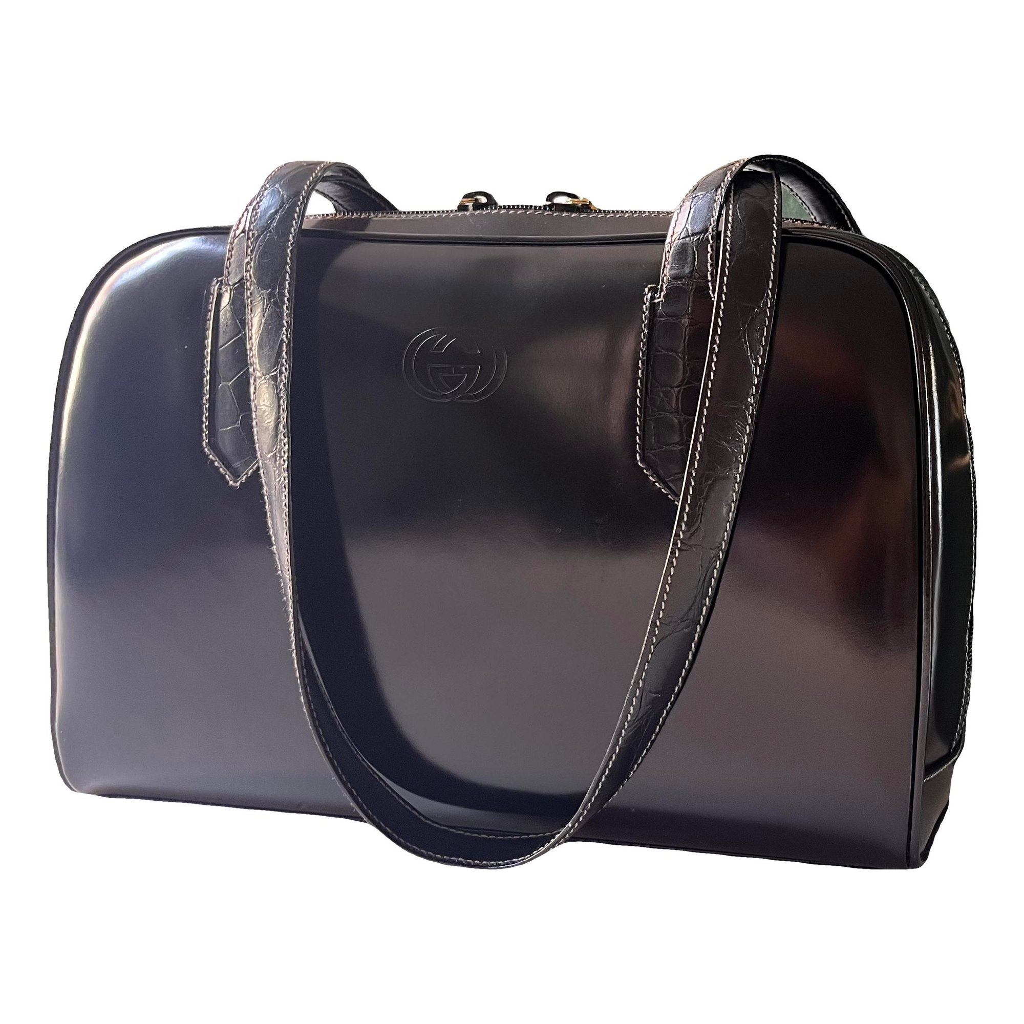 Leather handbag