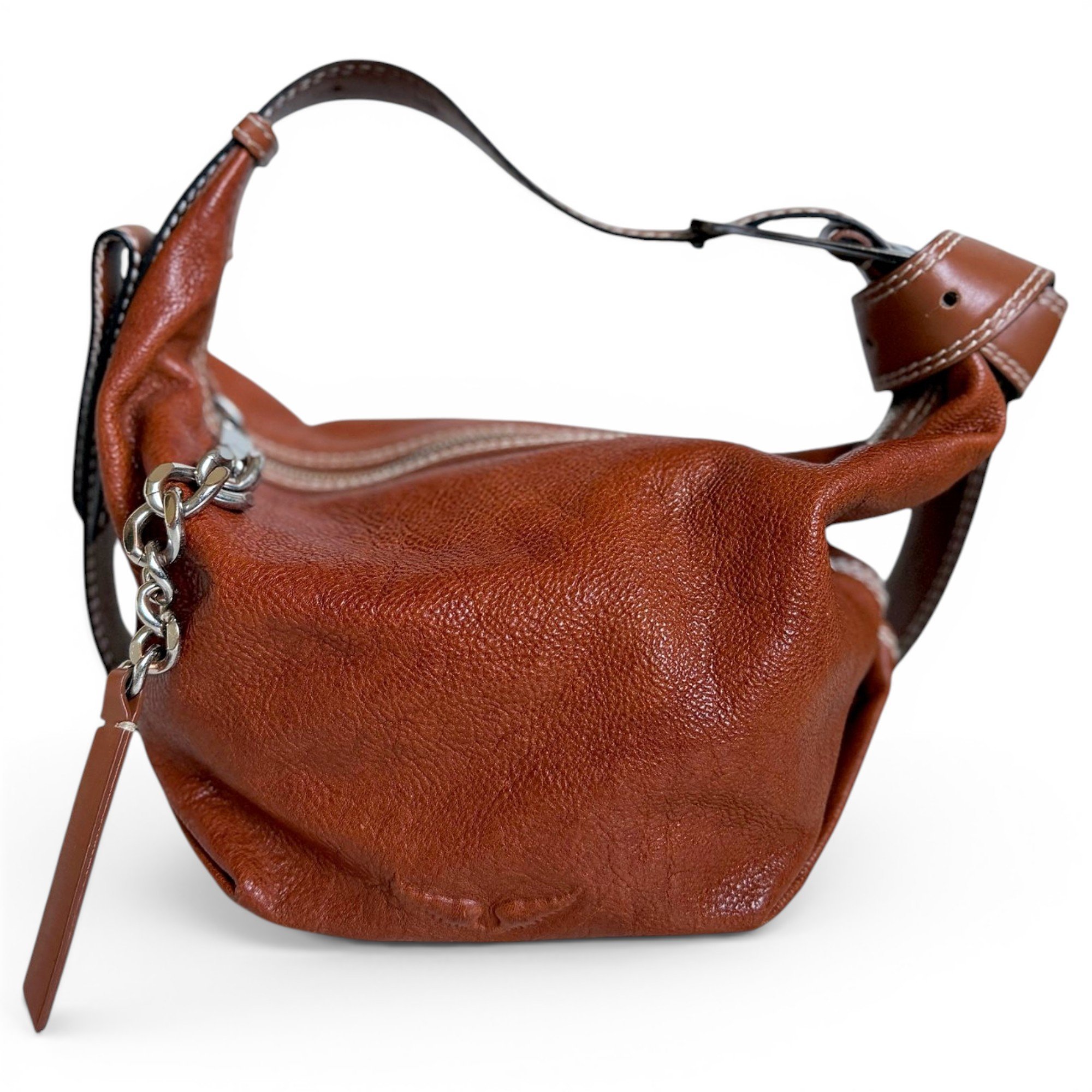 Leather handbag