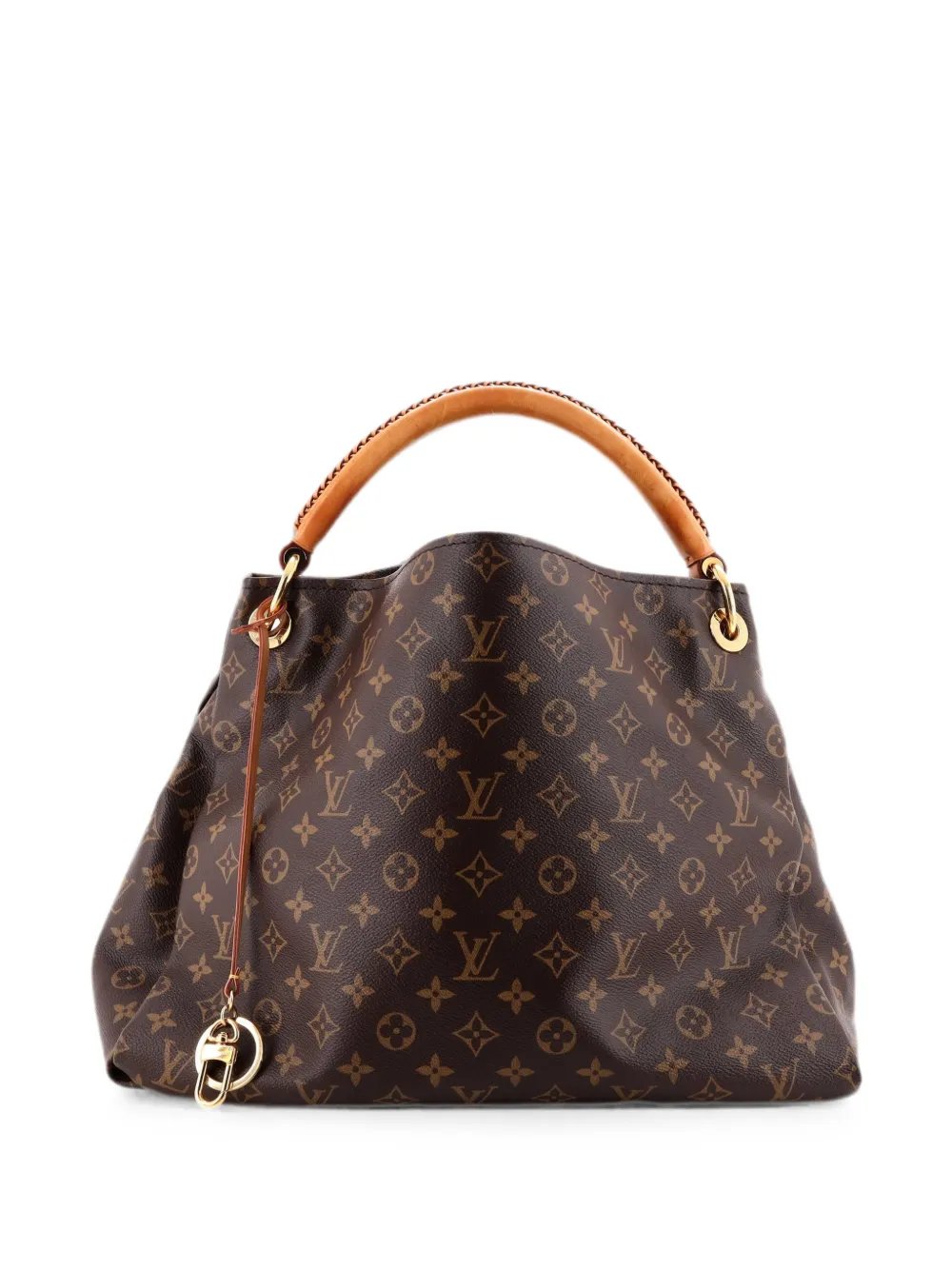 Artsy Handbag Monogram Canvas MM hobo bag