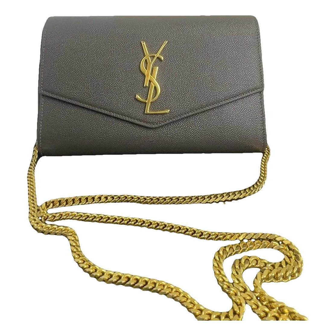 Portefeuille enveloppe leather handbag