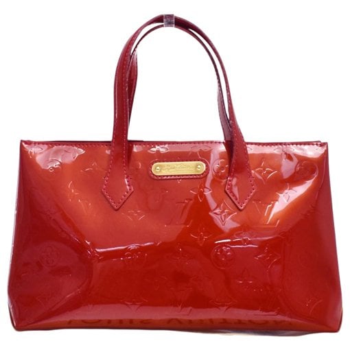 Wilshire patent leather handbag