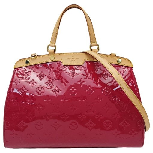 Bréa patent leather handbag