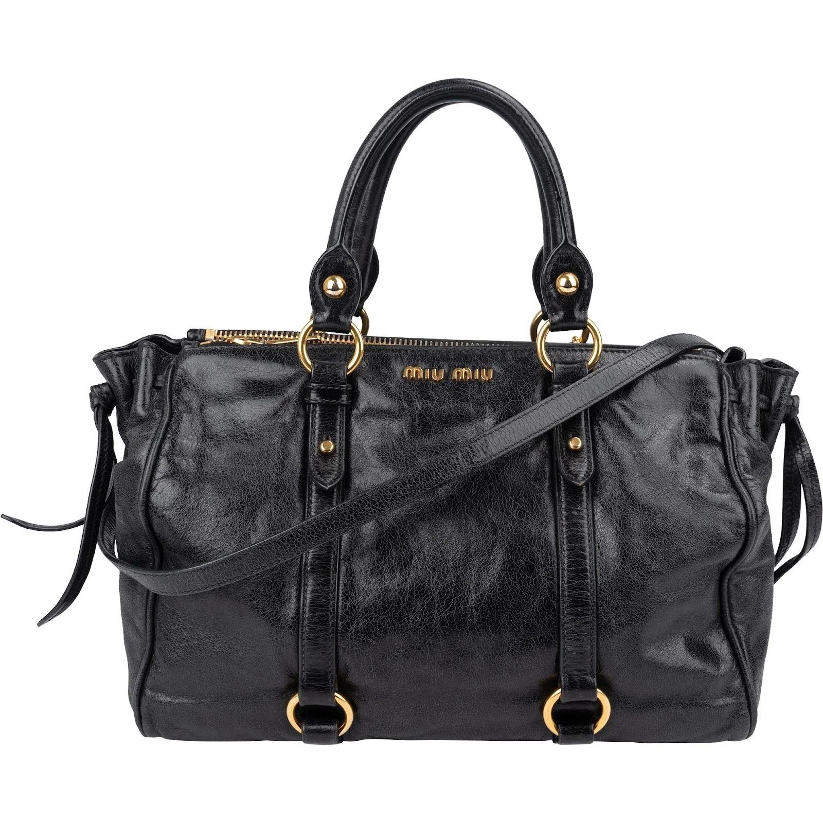 Bow bag leather handbag