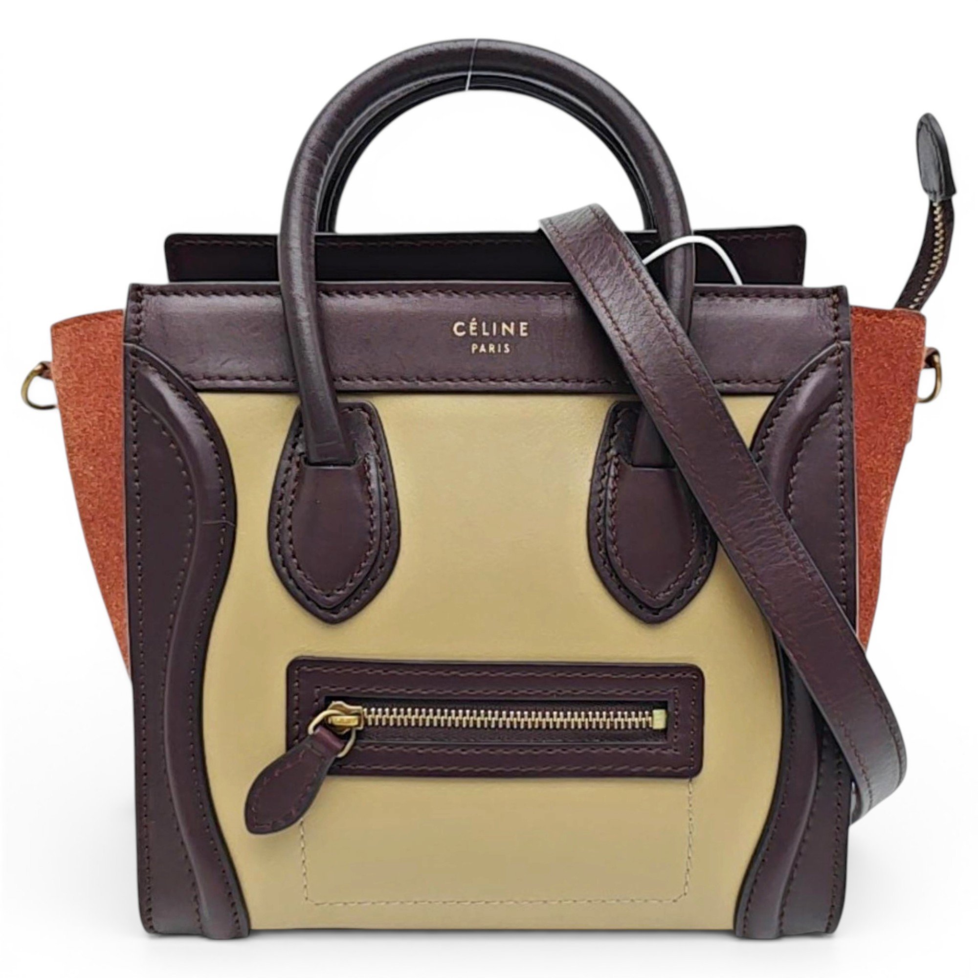 Celine Luggage leather crossbody bag