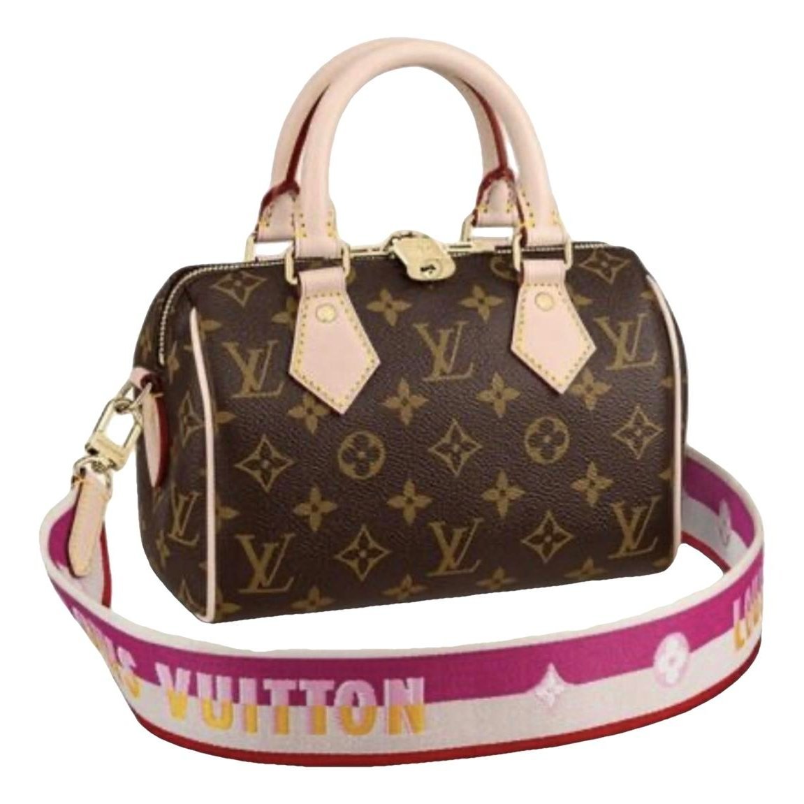 Speedy Bandoulière cloth crossbody bag