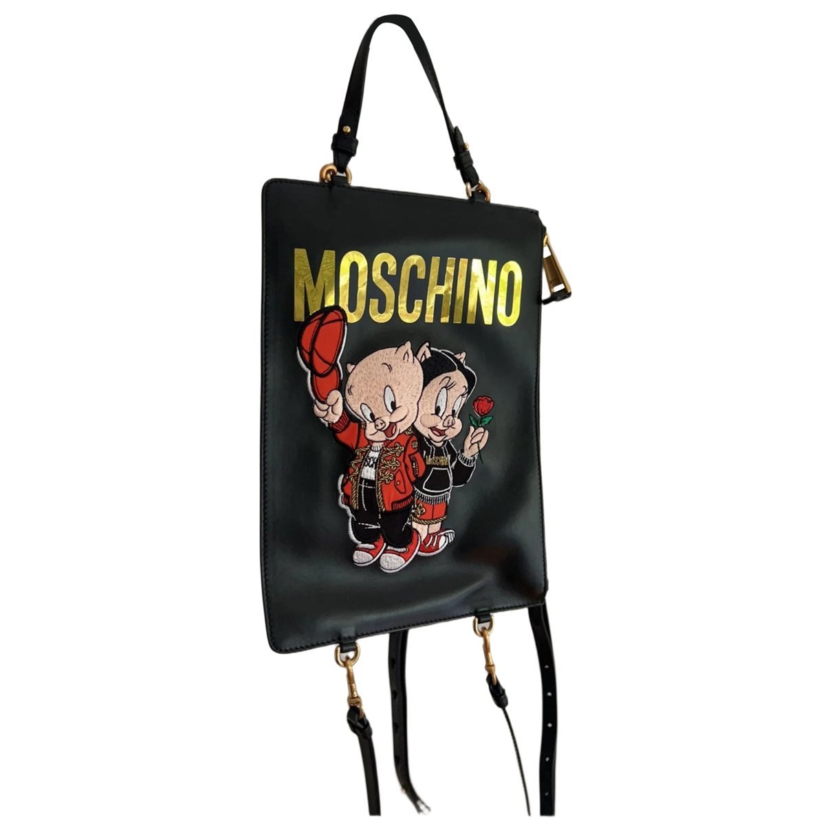 Leather handbag