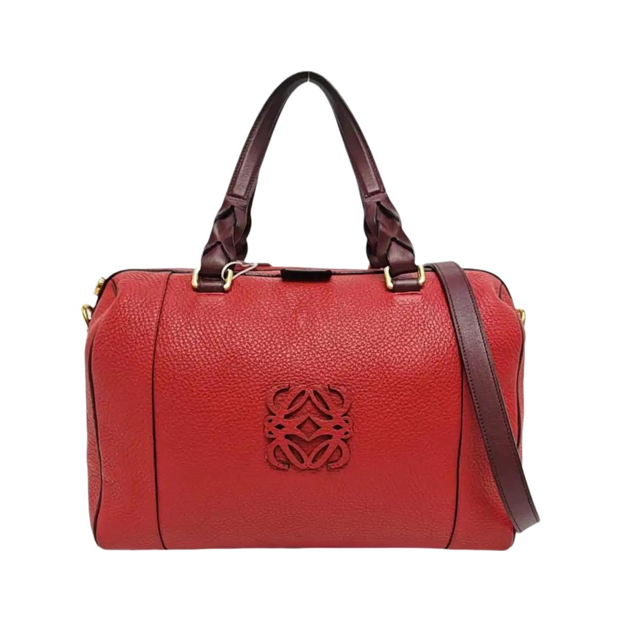 Leather handbag