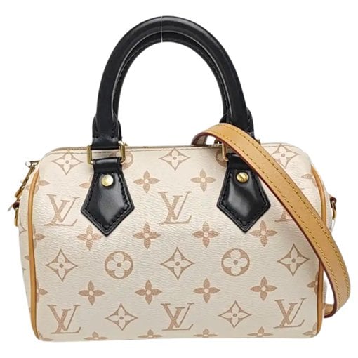 Nano Speedy / Mini HL leather handbag