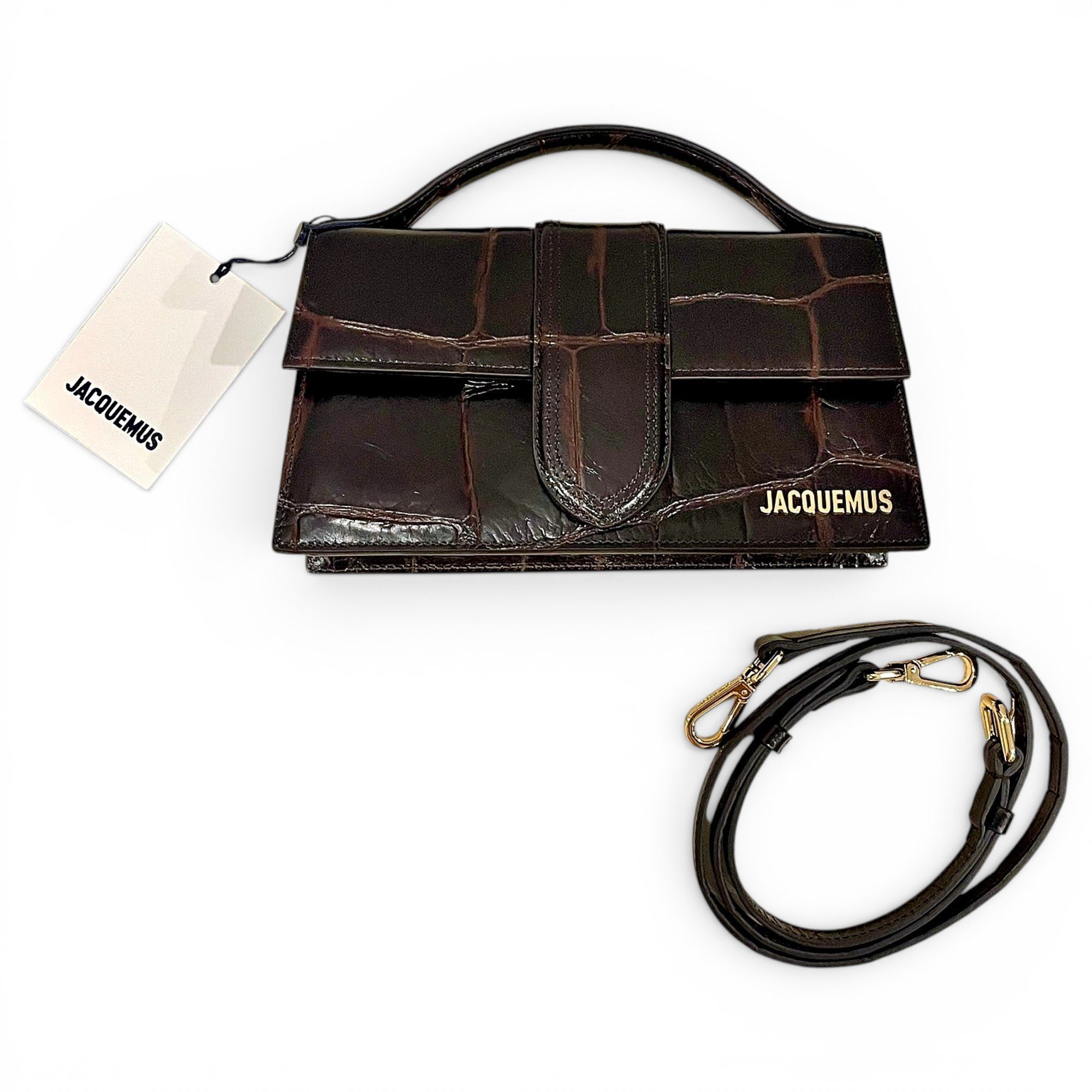 Jacquemus Le Grand Bambino leather handbag