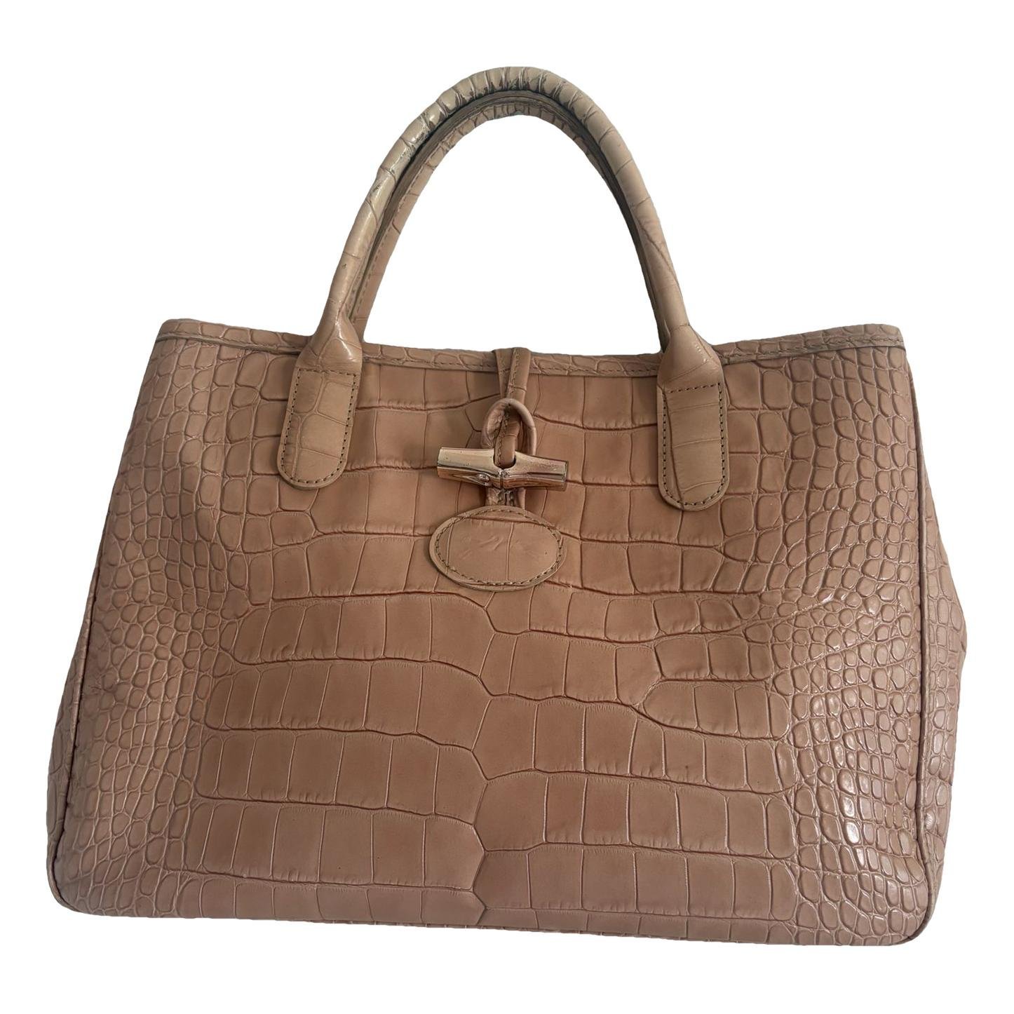 Roseau leather handbag
