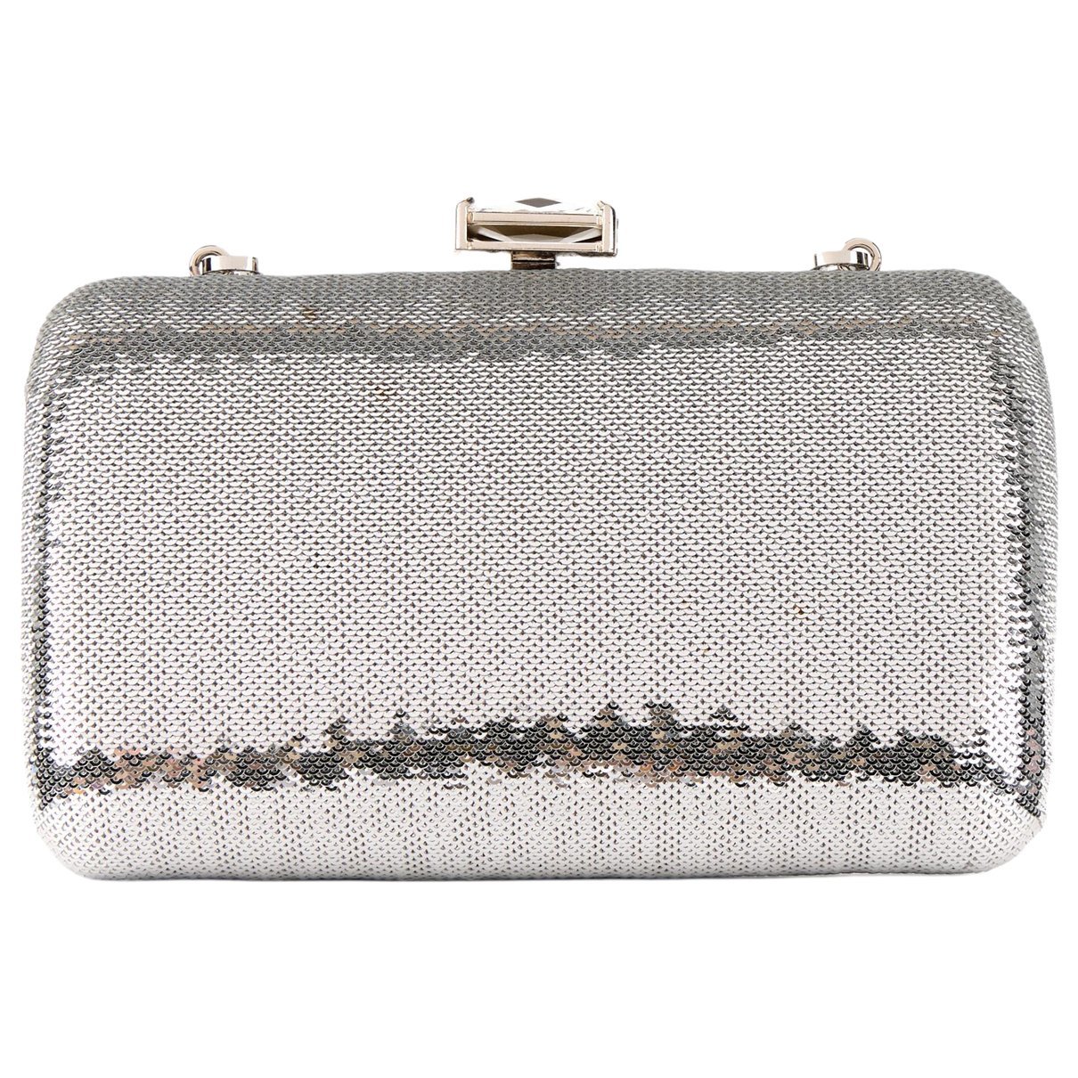 Glitter clutch bag