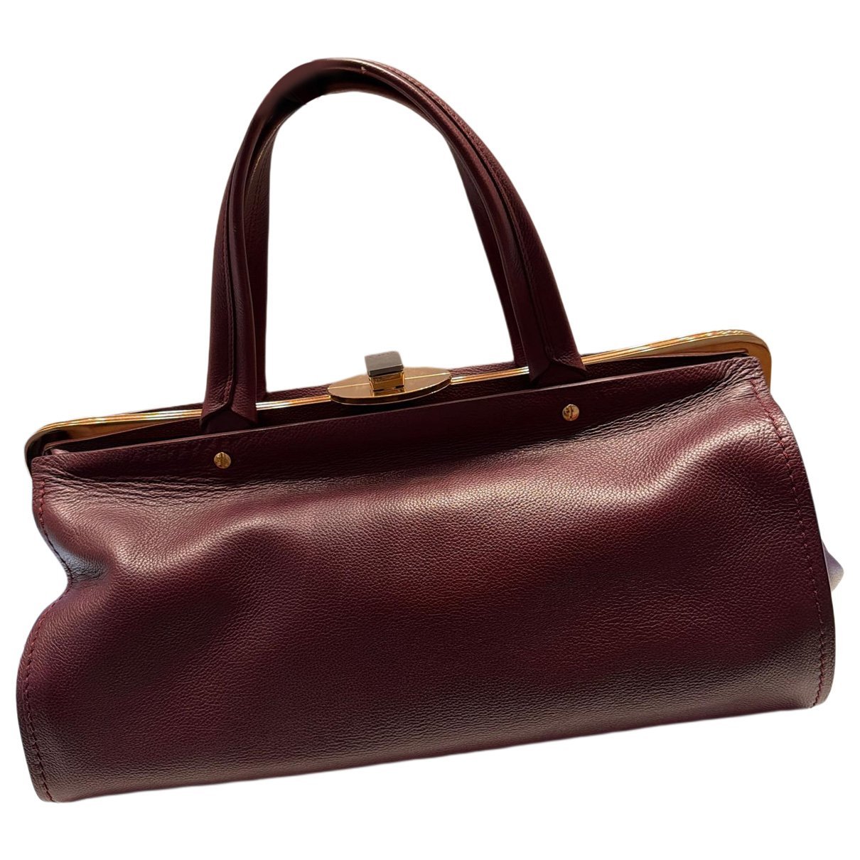 Leather handbag