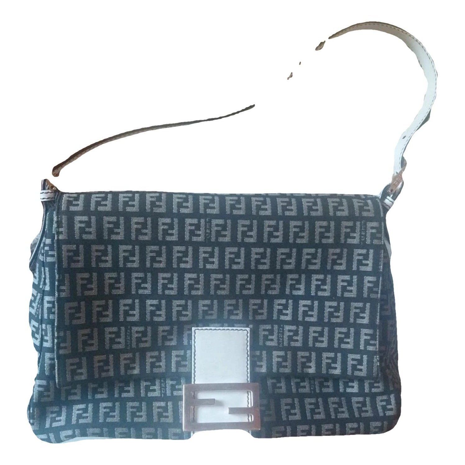 Baguette cloth clutch bag