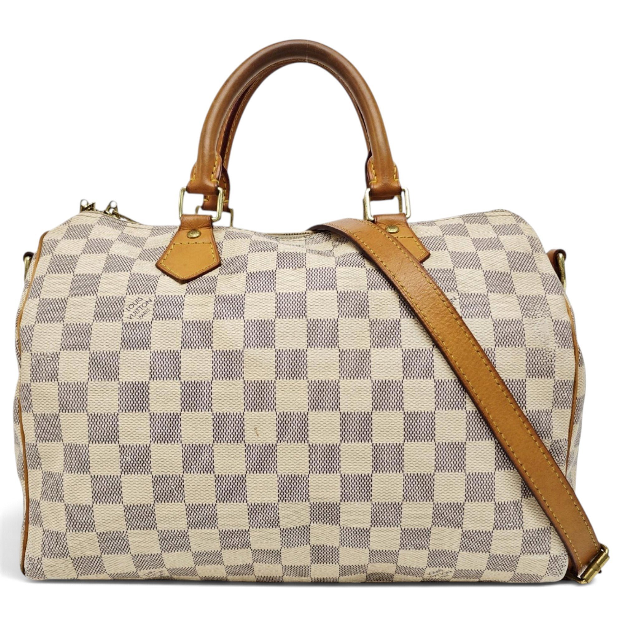 Speedy Bandoulière leather handbag