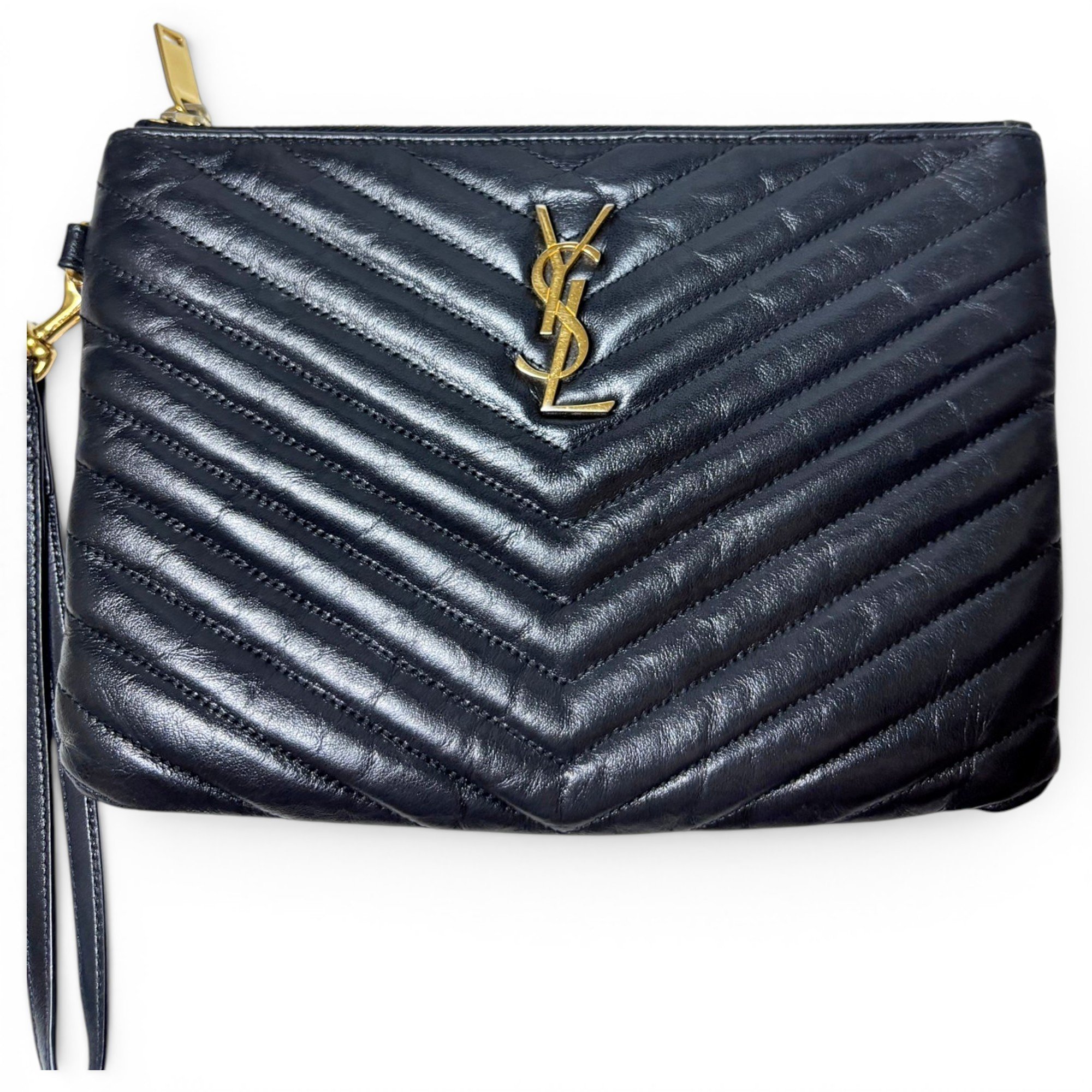 New Jolie leather clutch bag