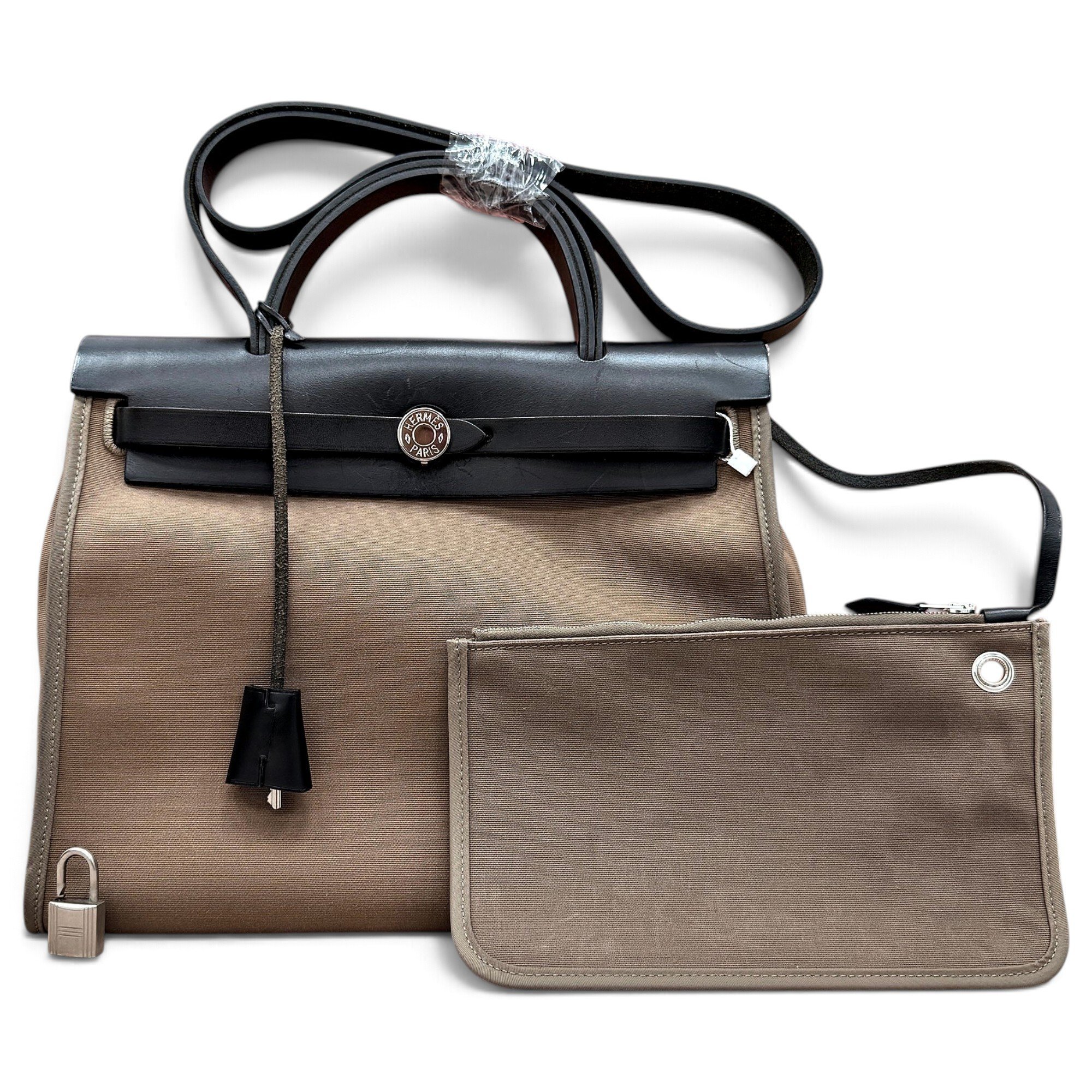 Herbag leather handbag