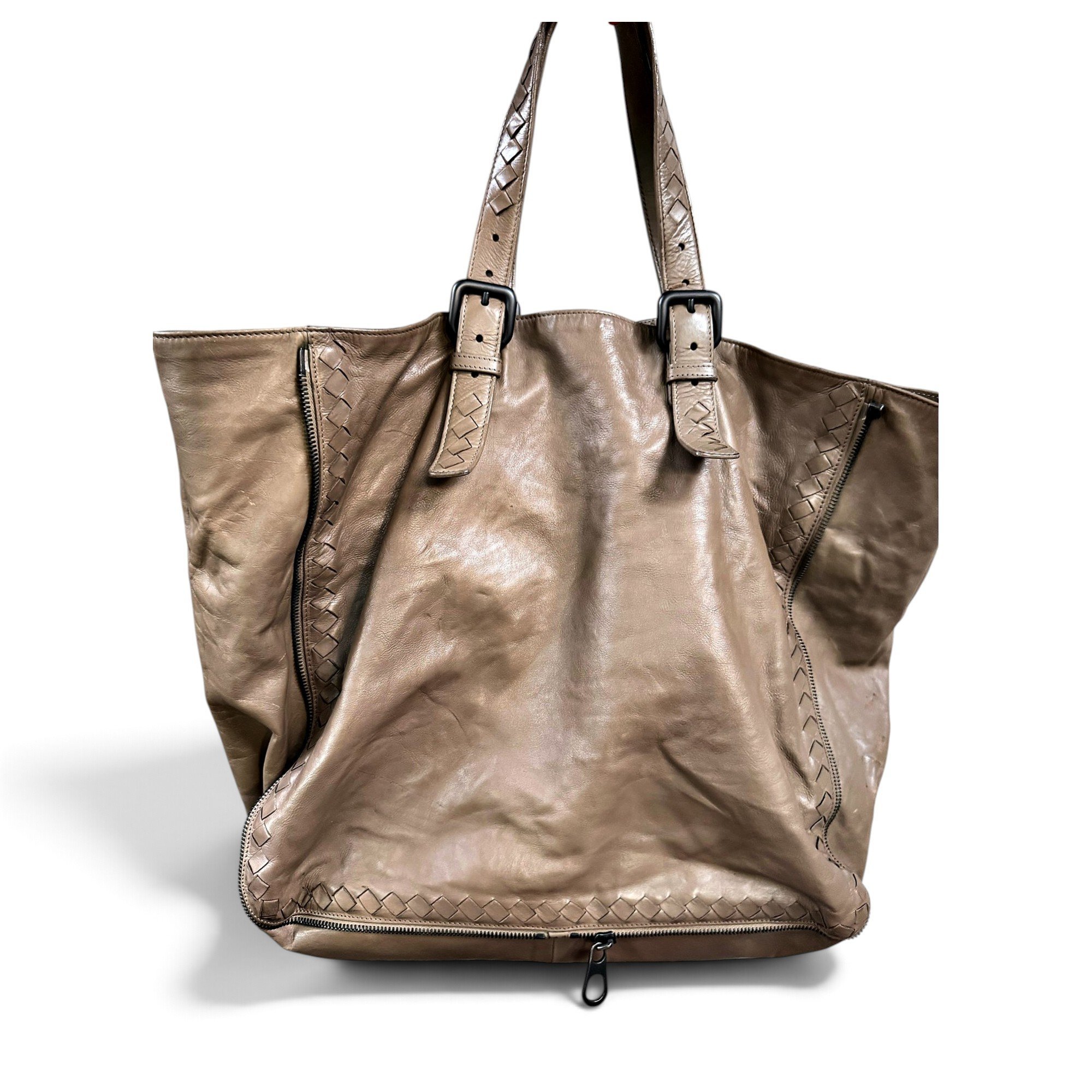Fourre-Tout leather tote