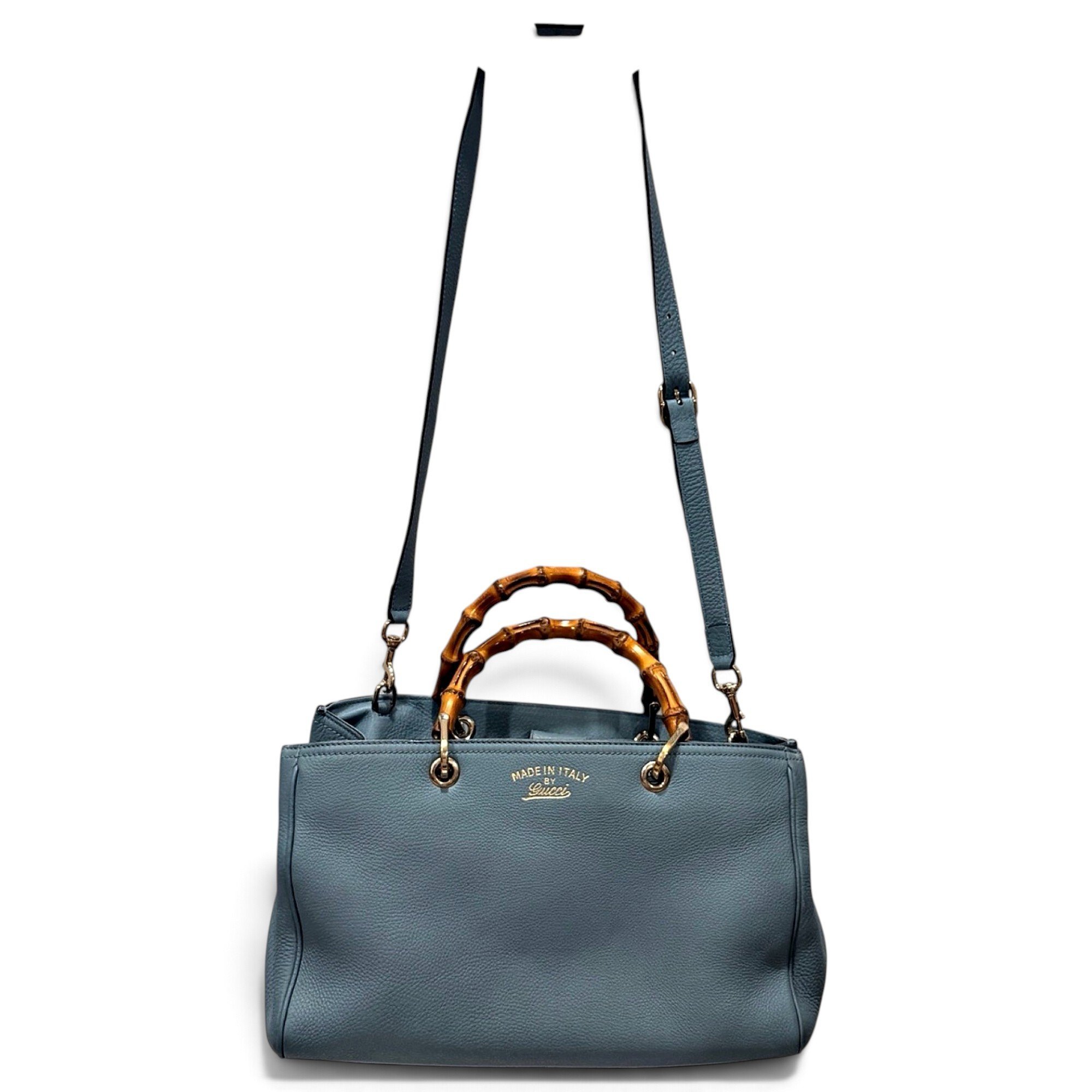 Bamboo leather tote