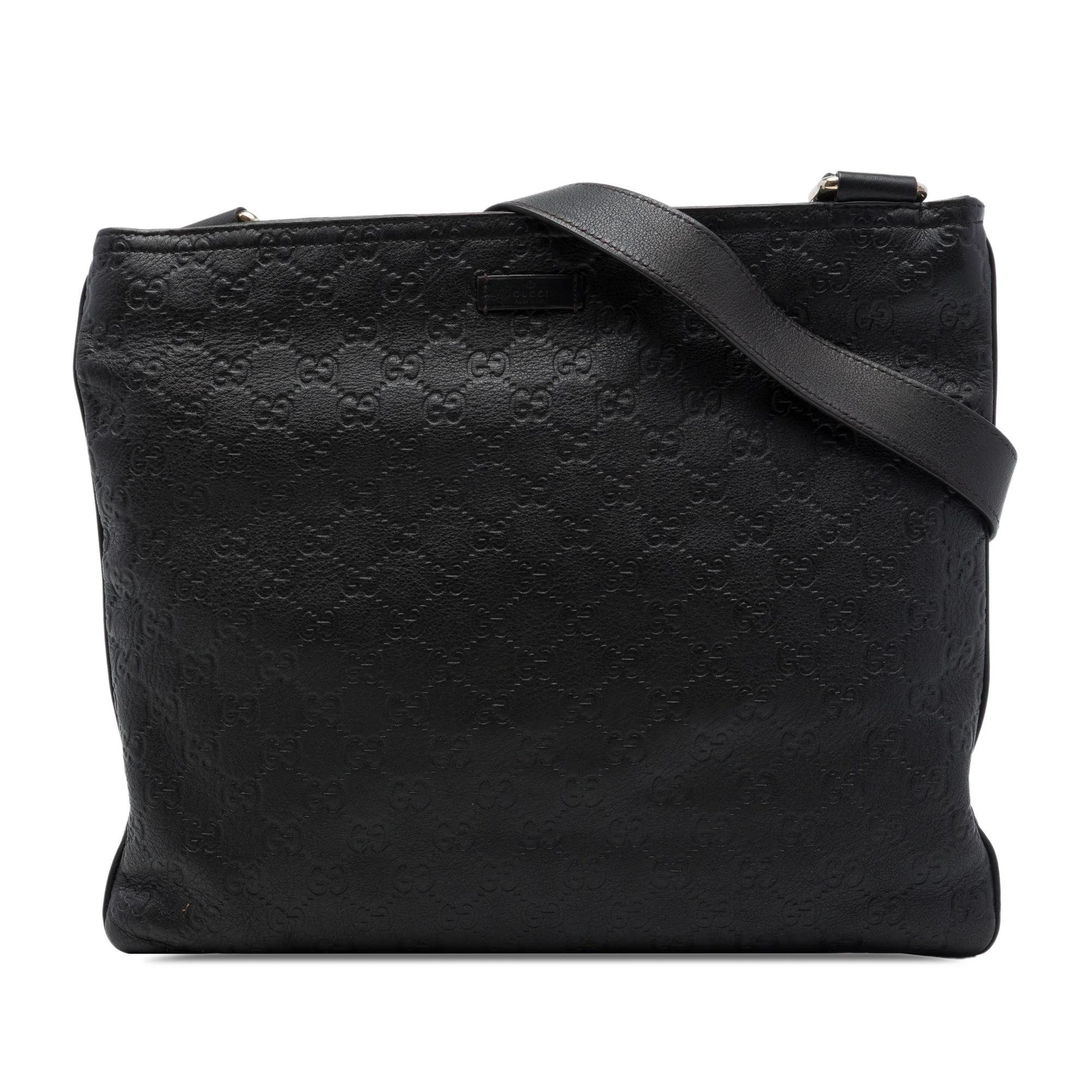 Gucci B leather handbag