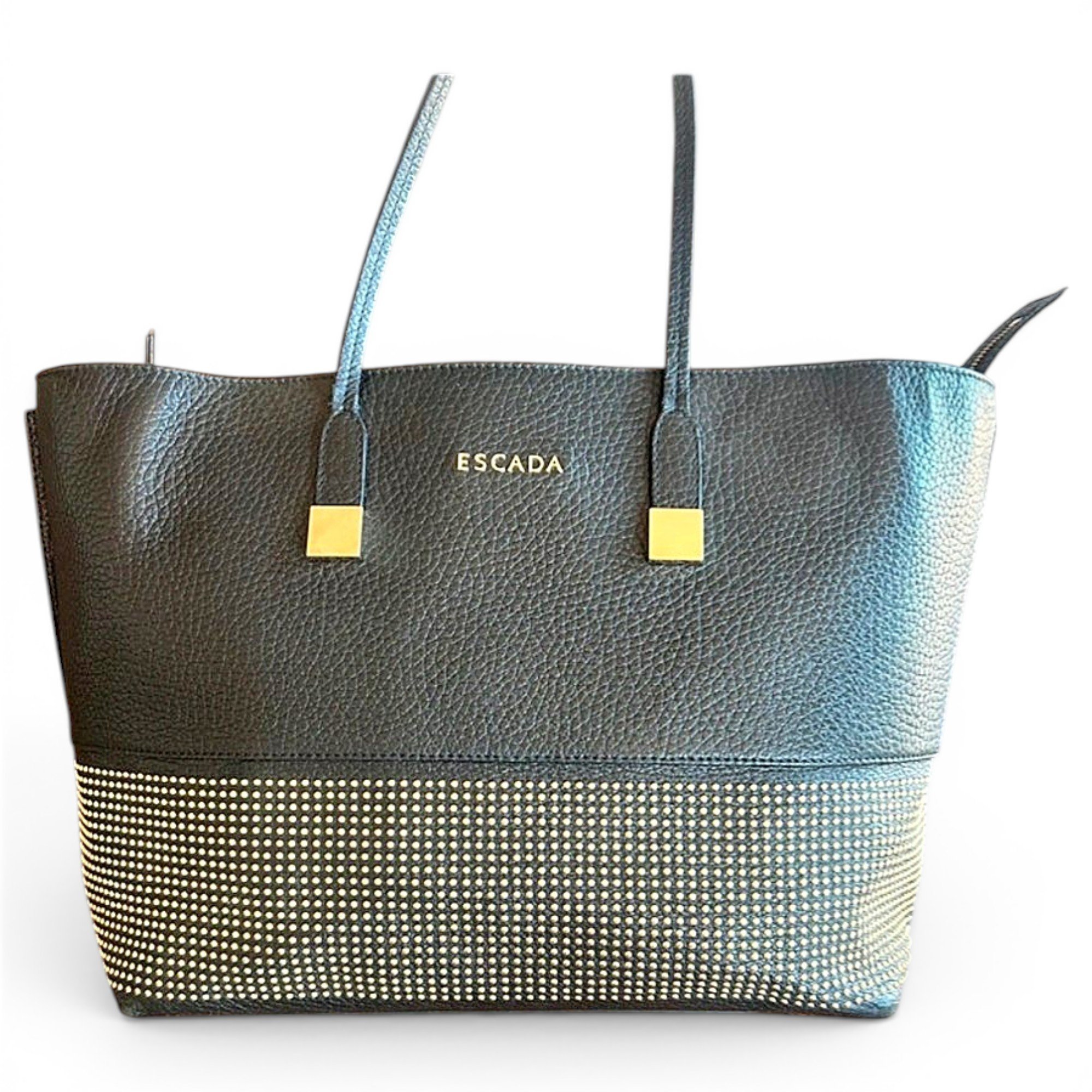 Leather tote