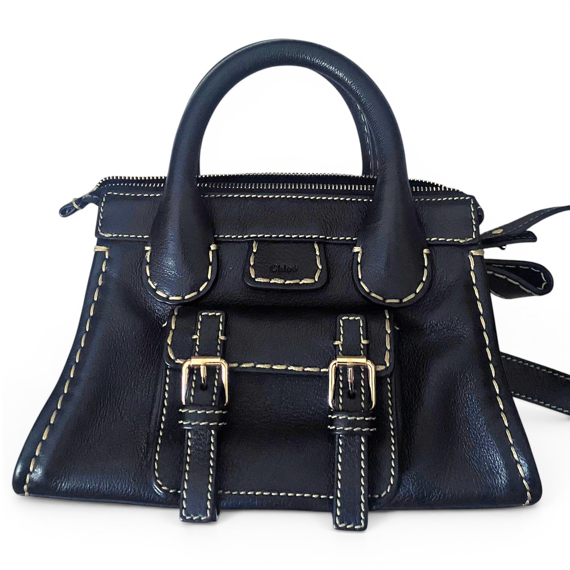 Edith leather handbag