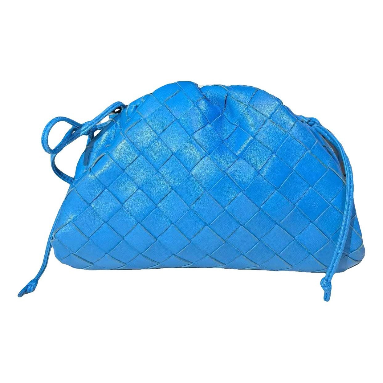 Pouch leather handbag