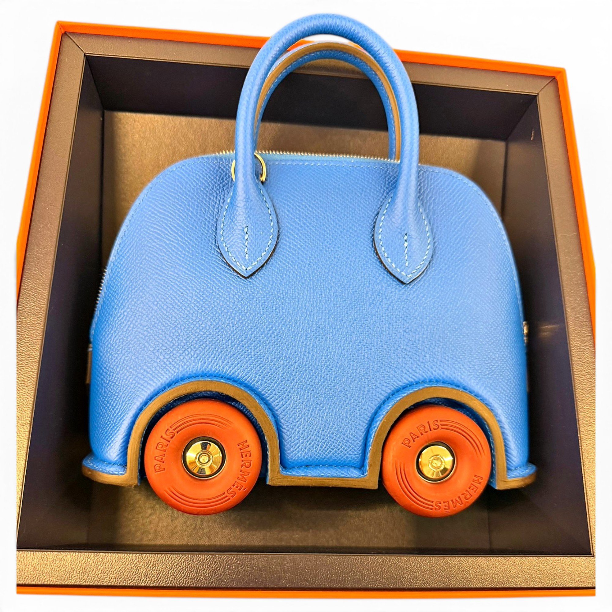 Bolide leather handbag