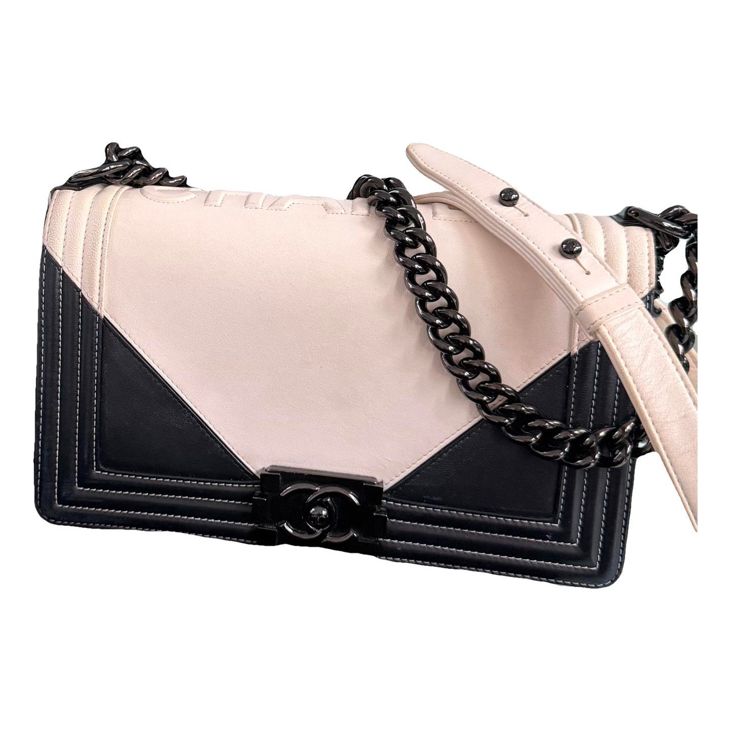 Boy leather crossbody bag
