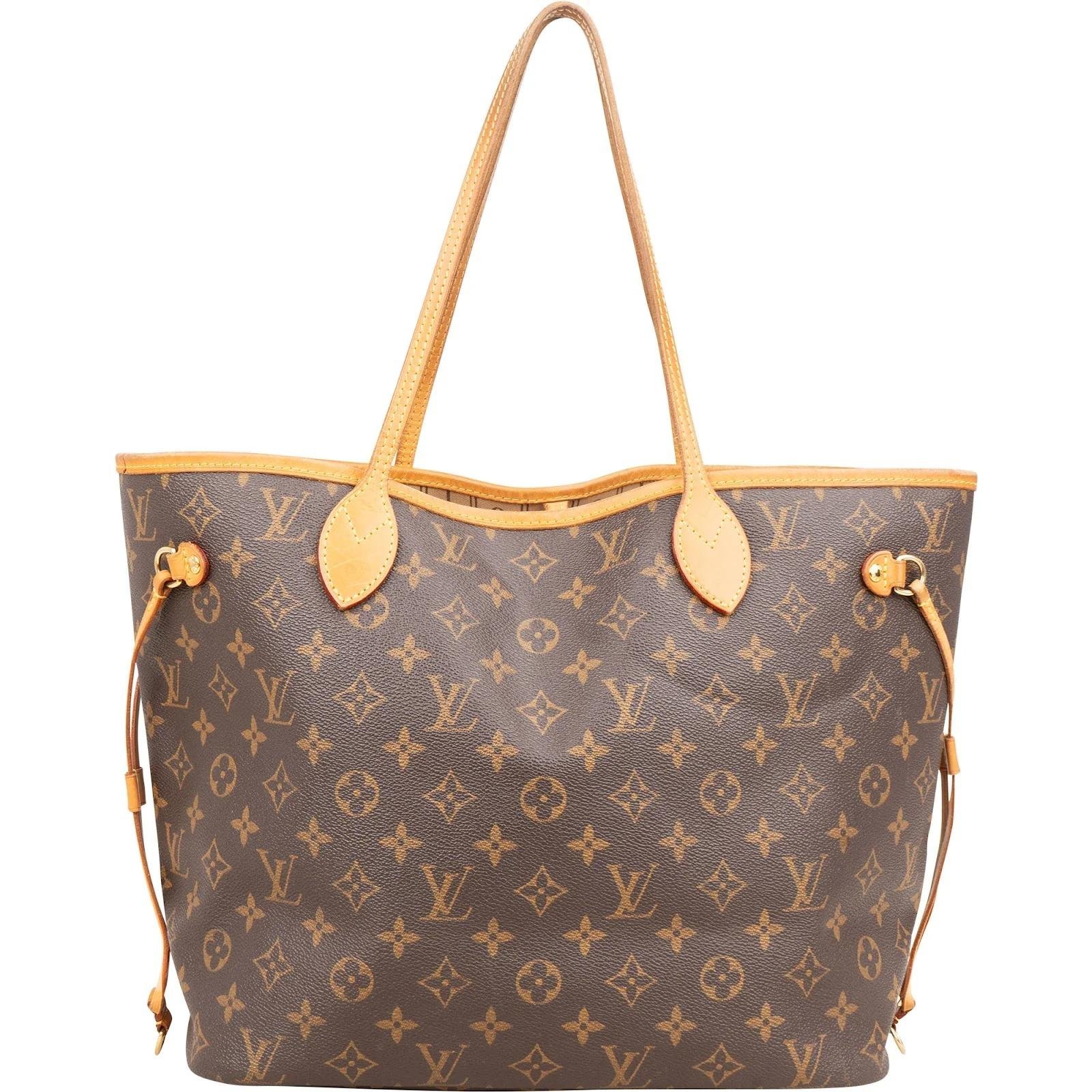 Neverfull leather handbag