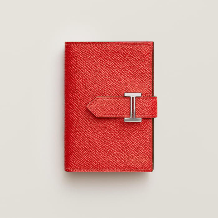 Orange Field Bearn Card Holder