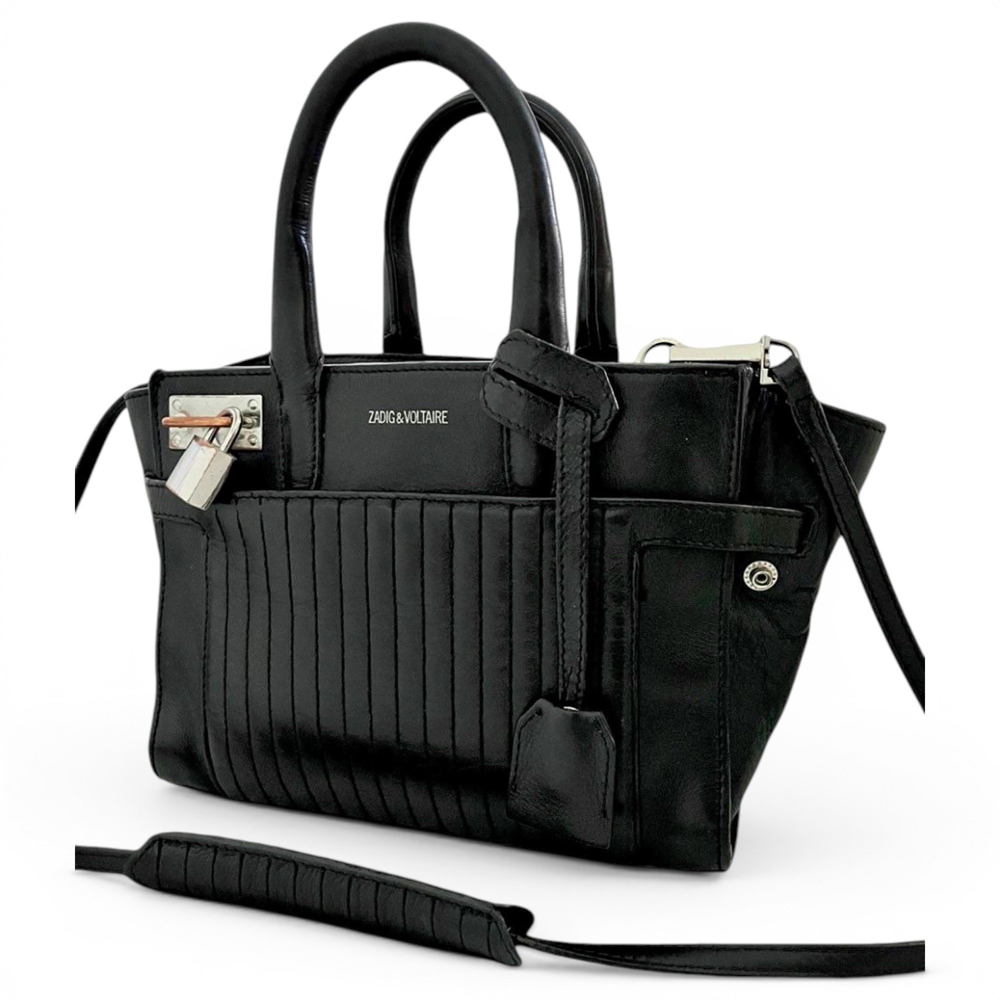 Candide leather crossbody bag