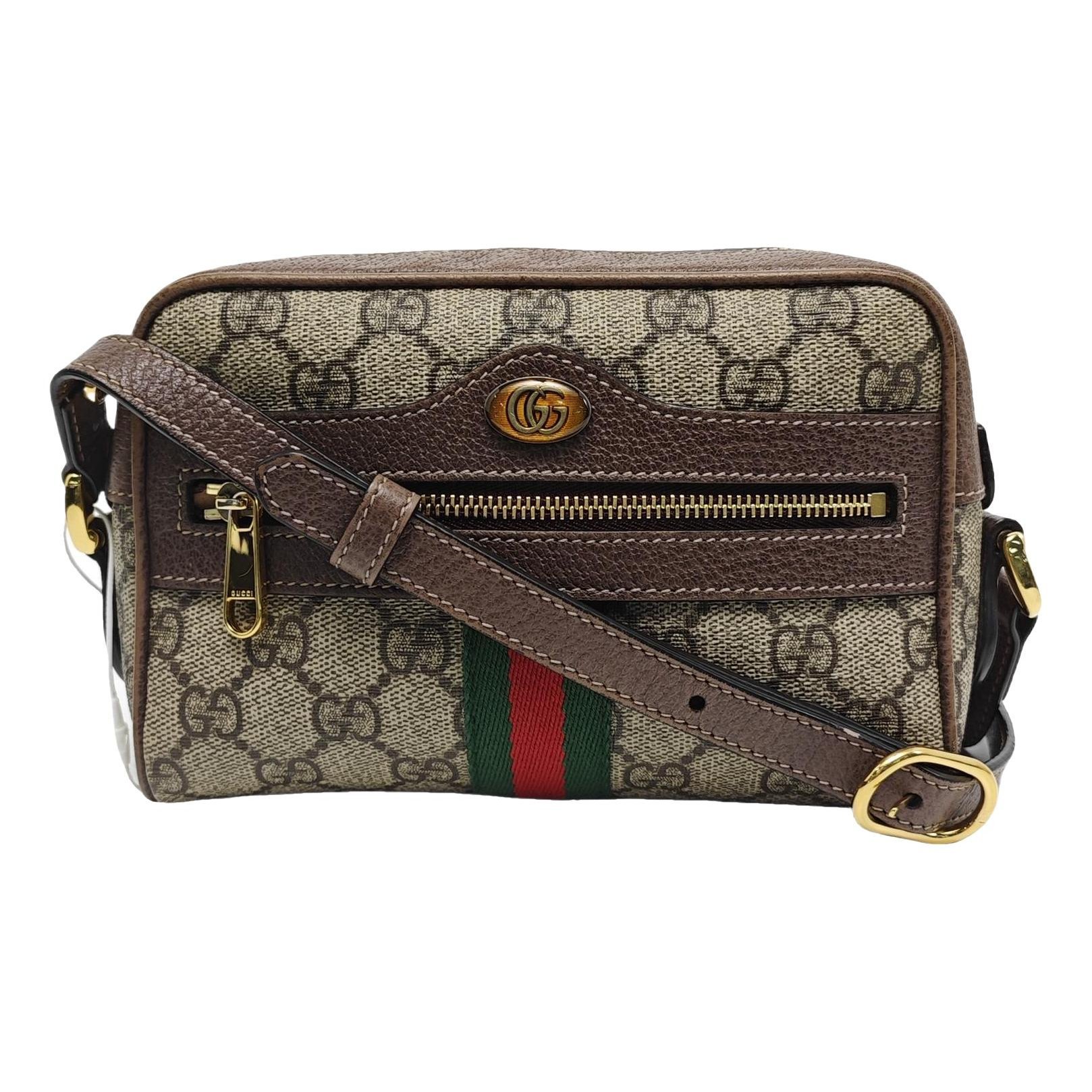 Ophidia cloth crossbody bag