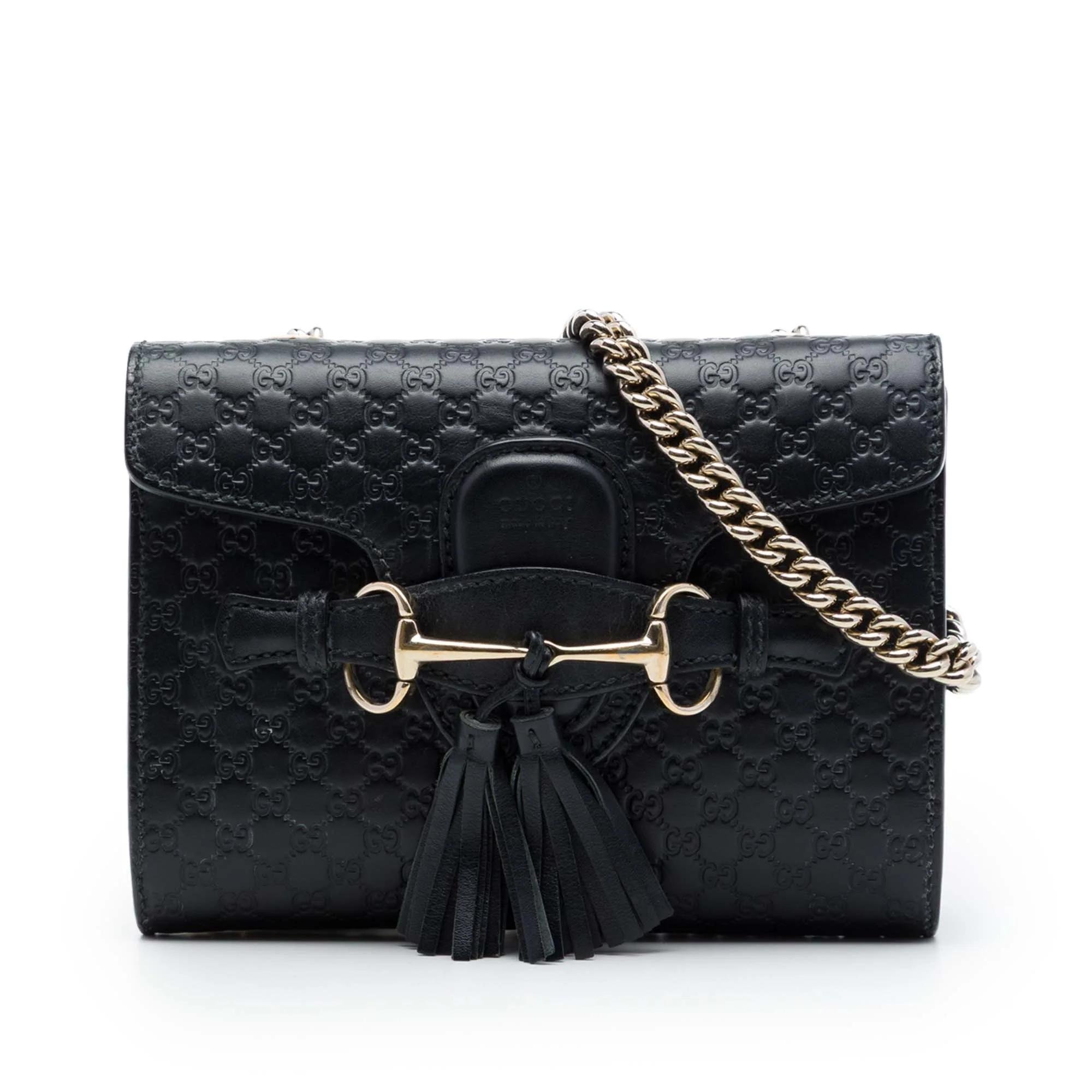 Emily leather crossbody bag