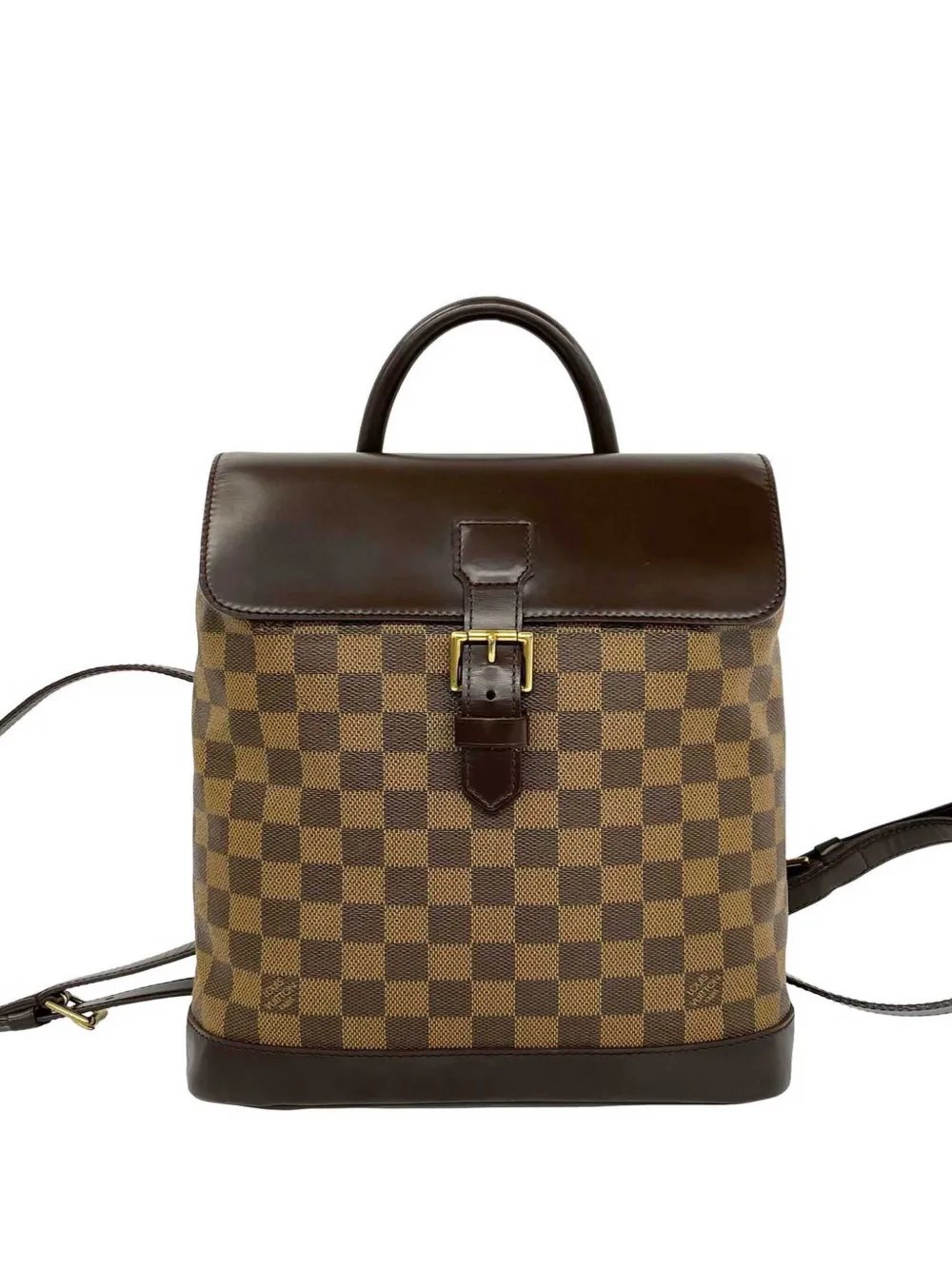 2001 Damier Ebene Soho backpack