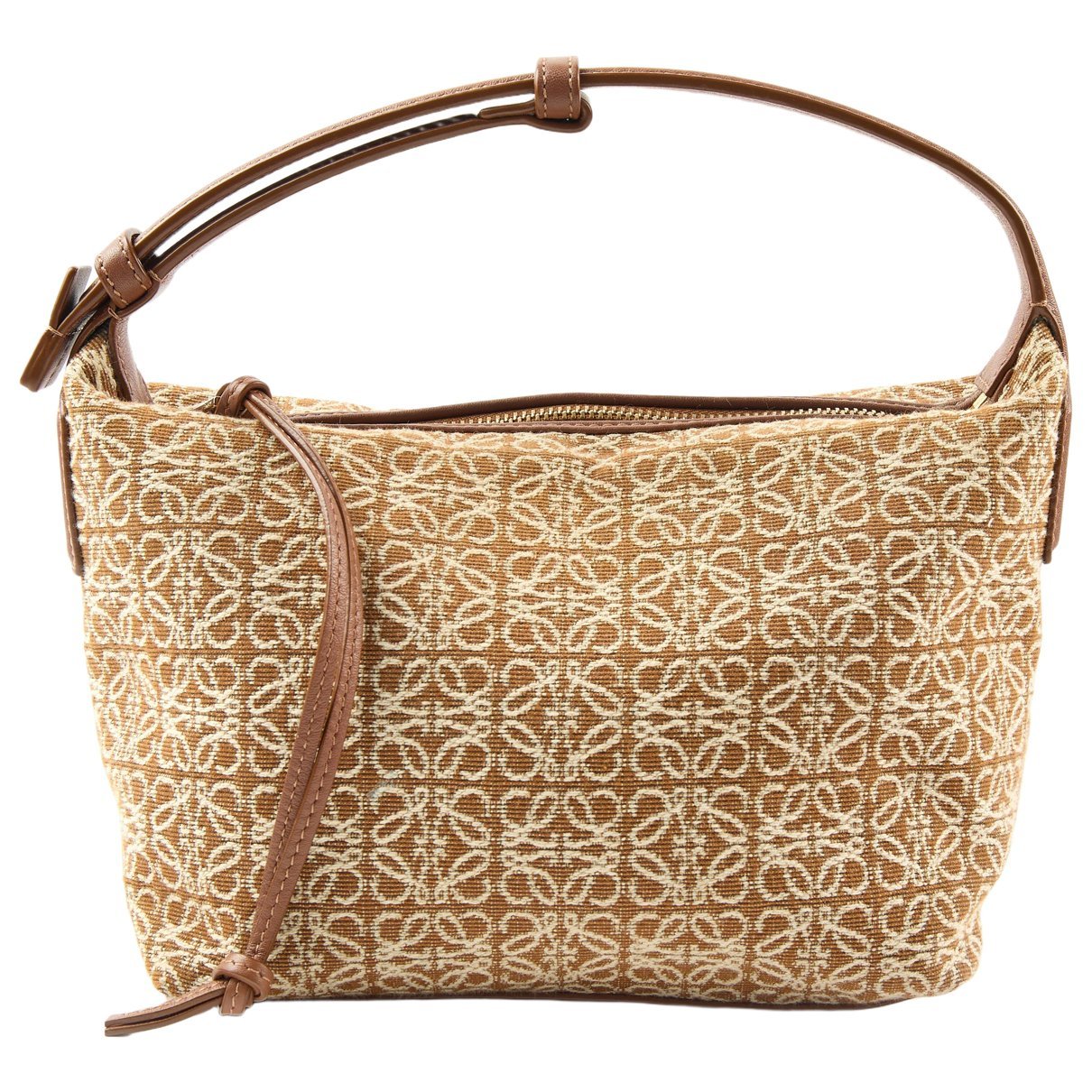 Anagram leather handbag