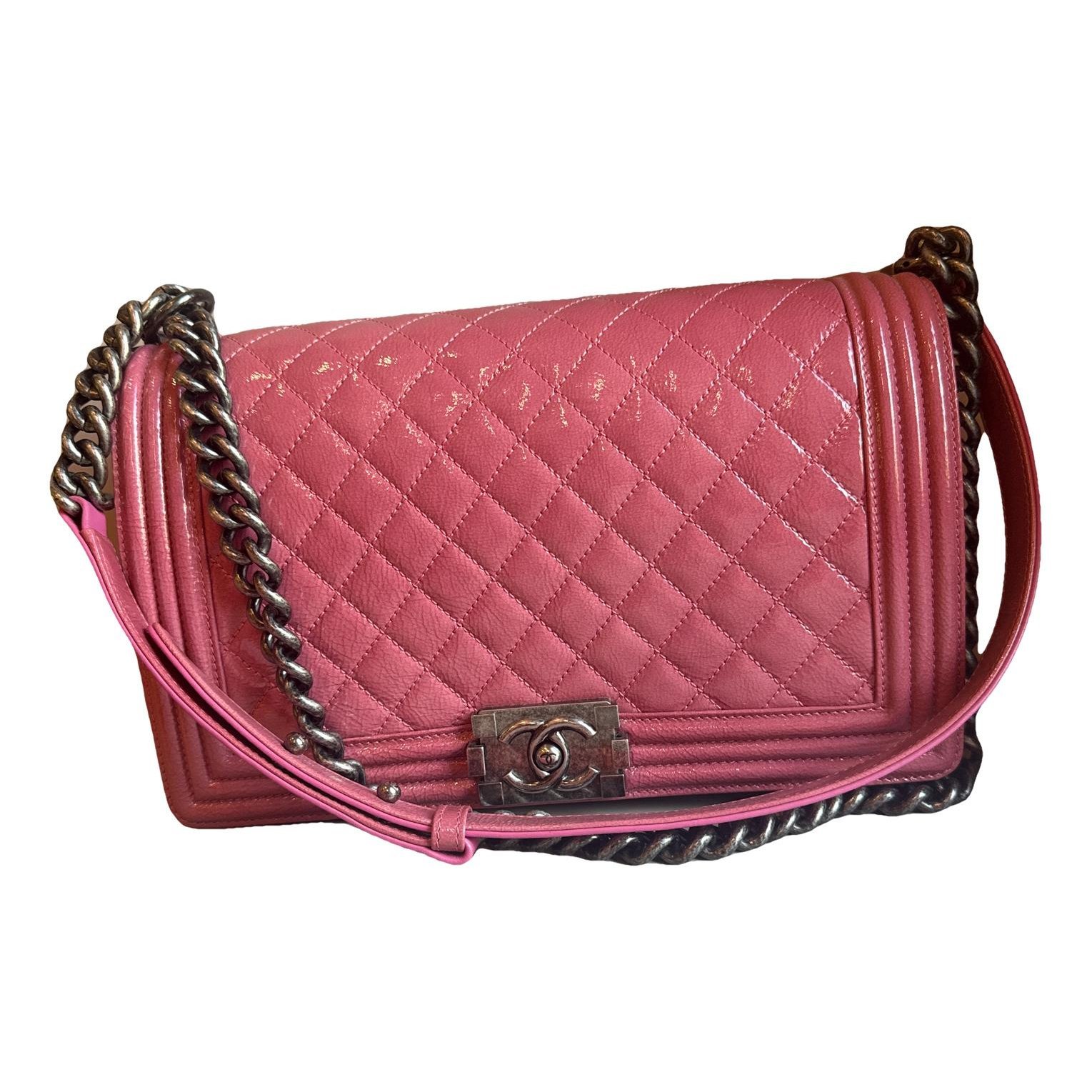 Boy vinyl handbag