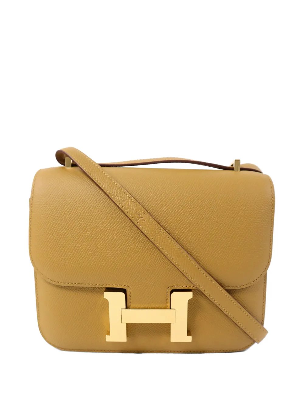 Mini Constance Epsom leather shoulder bag