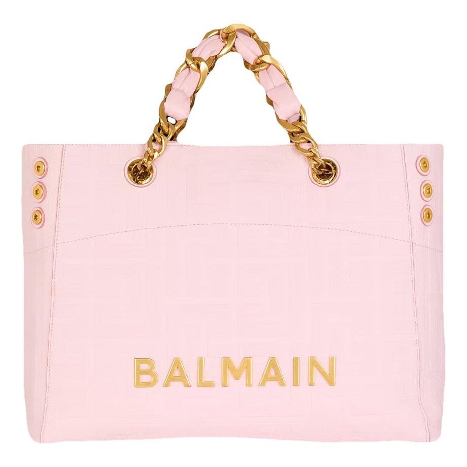 Balmain Leather tote