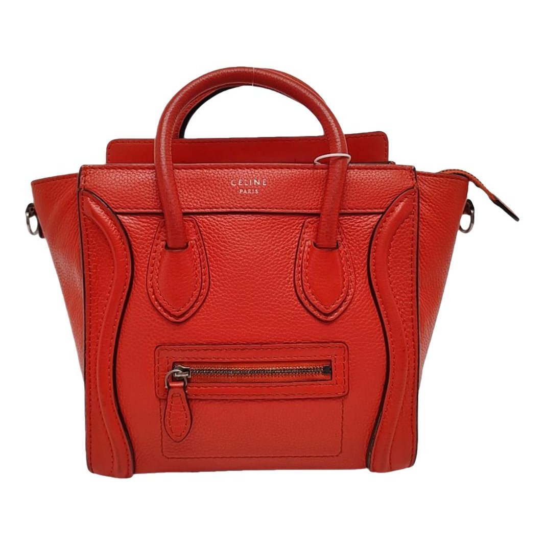Nano Luggage leather handbag
