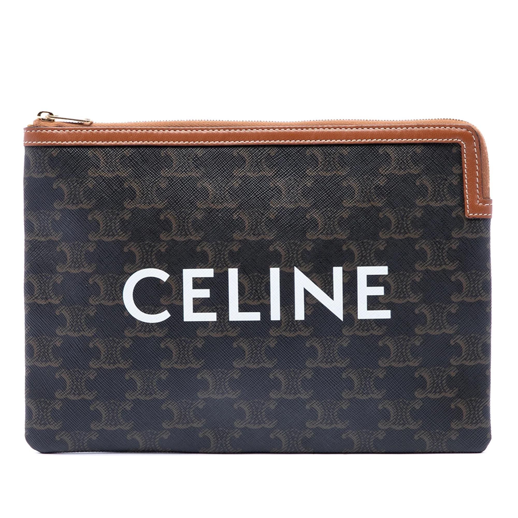 Triomphe cloth handbag