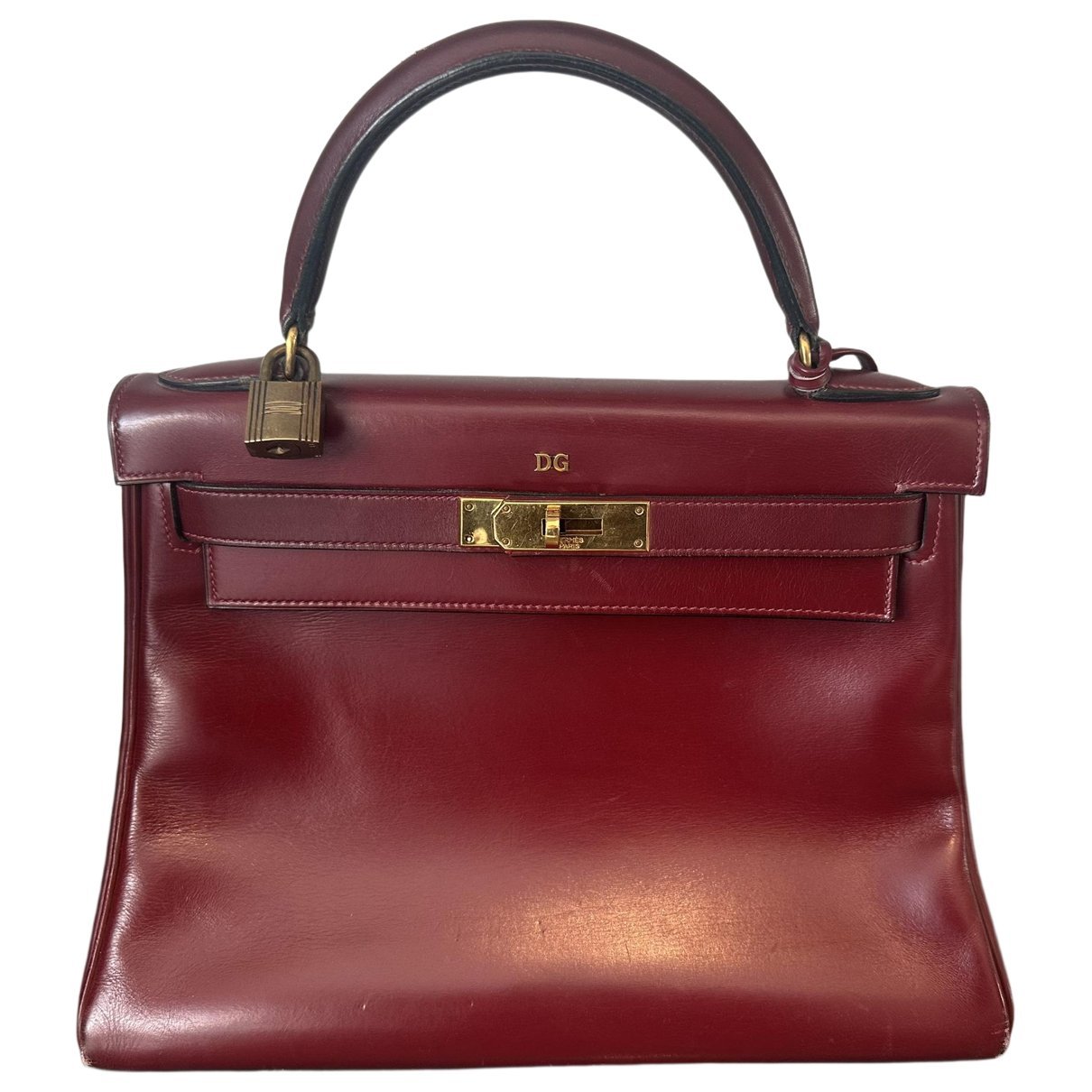 Kelly 28 leather handbag