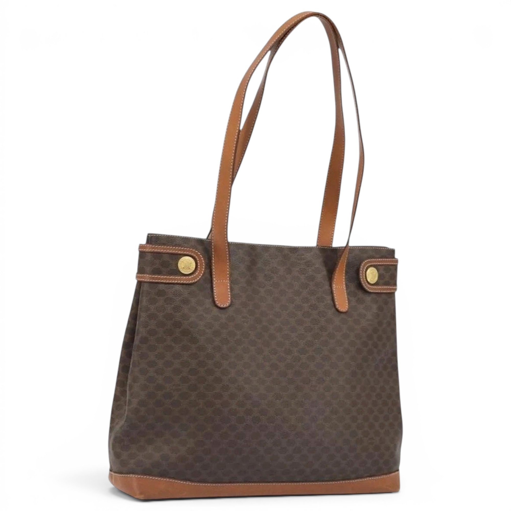 Leather tote
