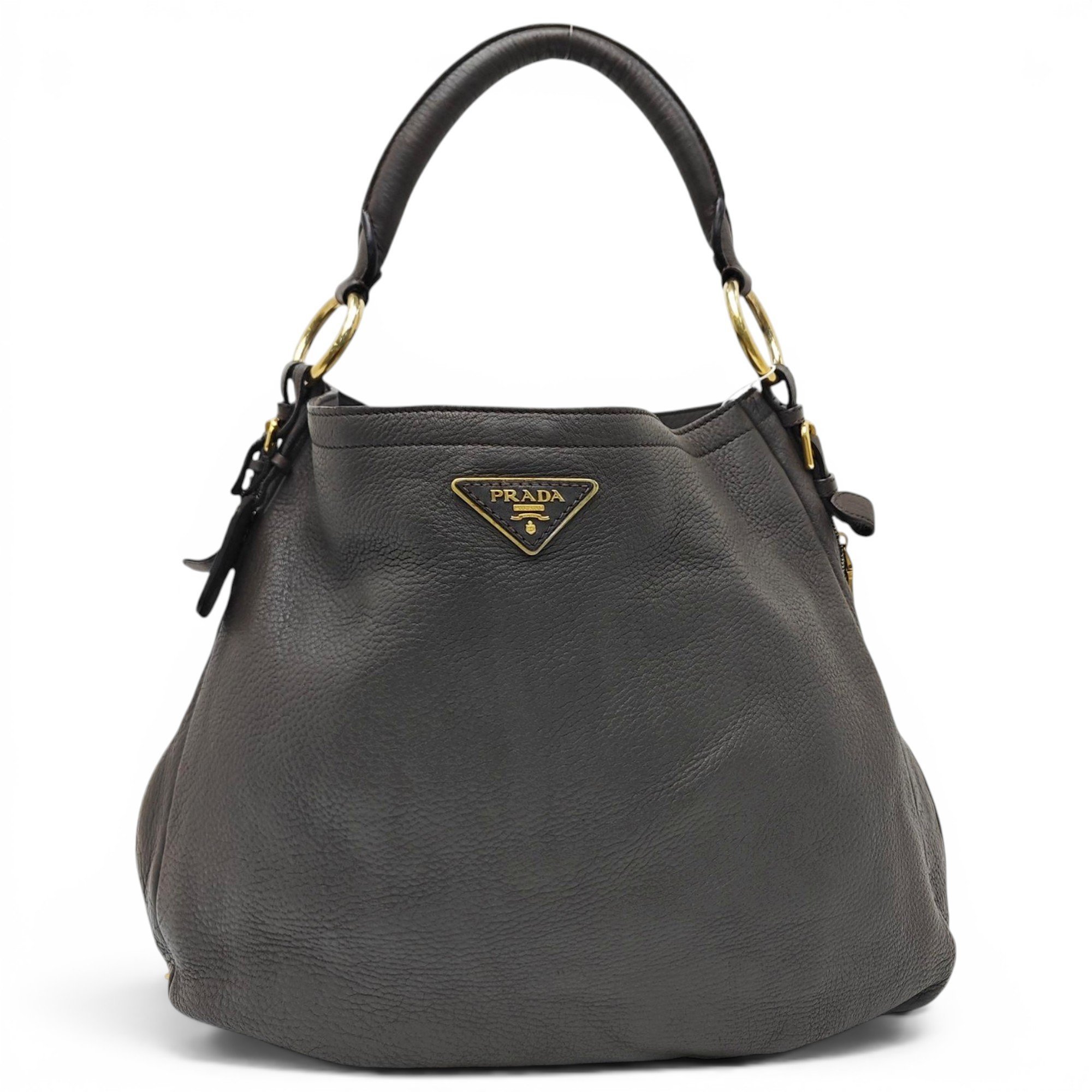 Panier leather handbag