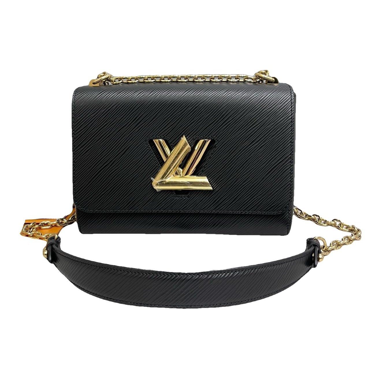 Twist leather handbag