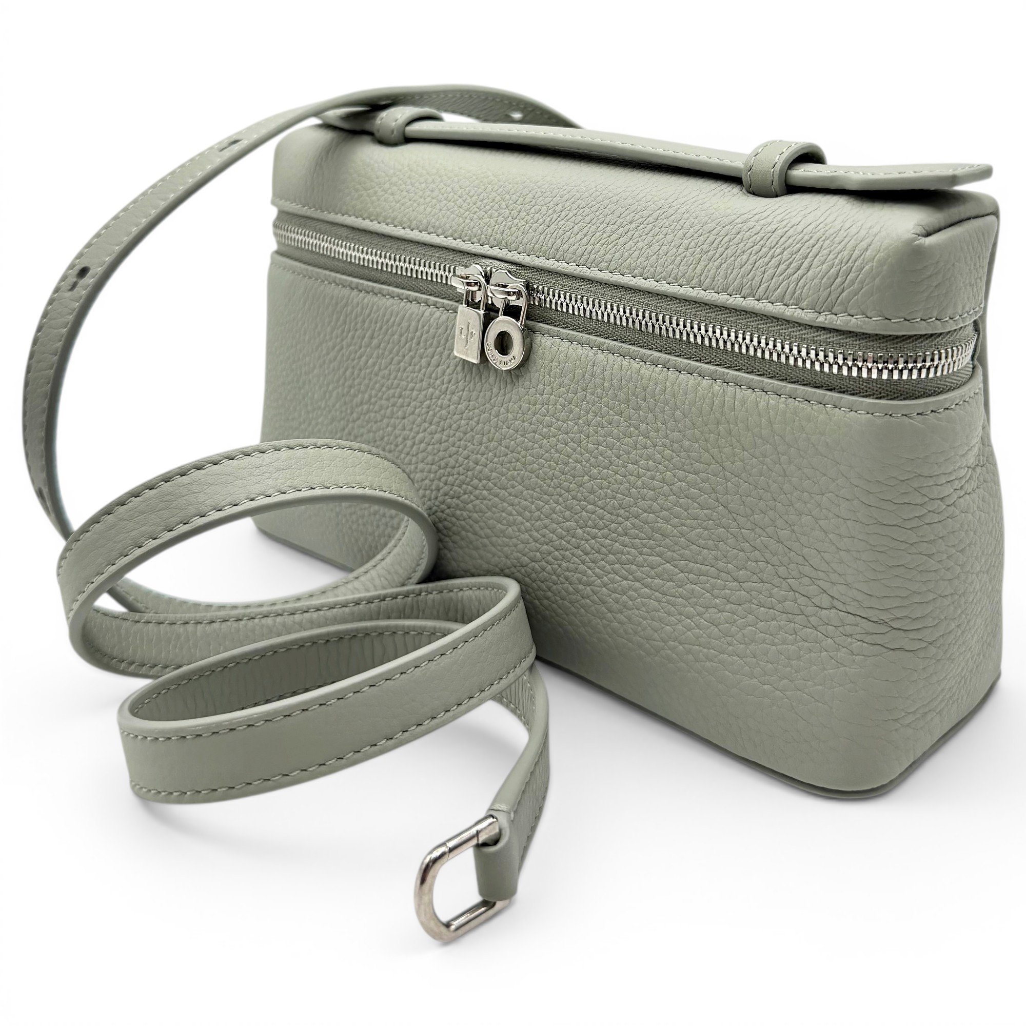 Extra Pocket leather crossbody bag