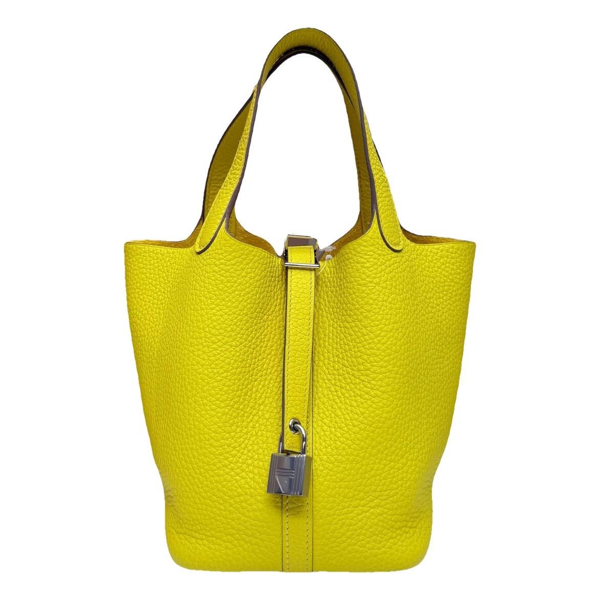 Picotin leather handbag