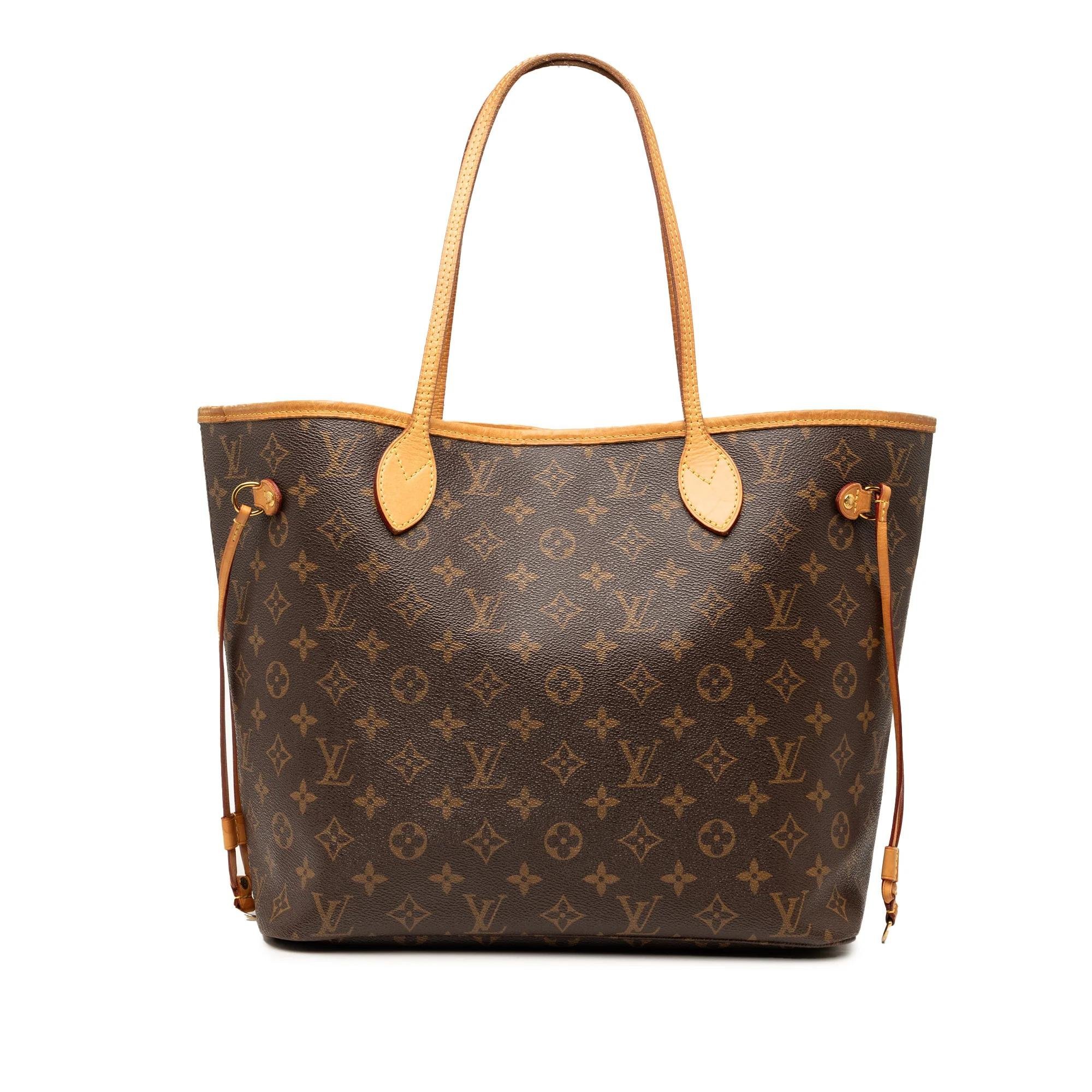 Neverfull leather tote