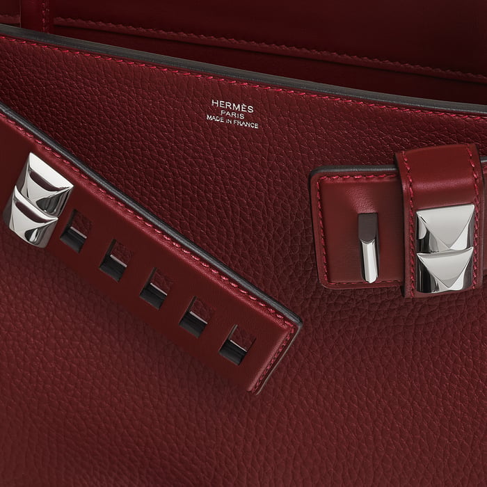 Rouge H Medor Clous Bag