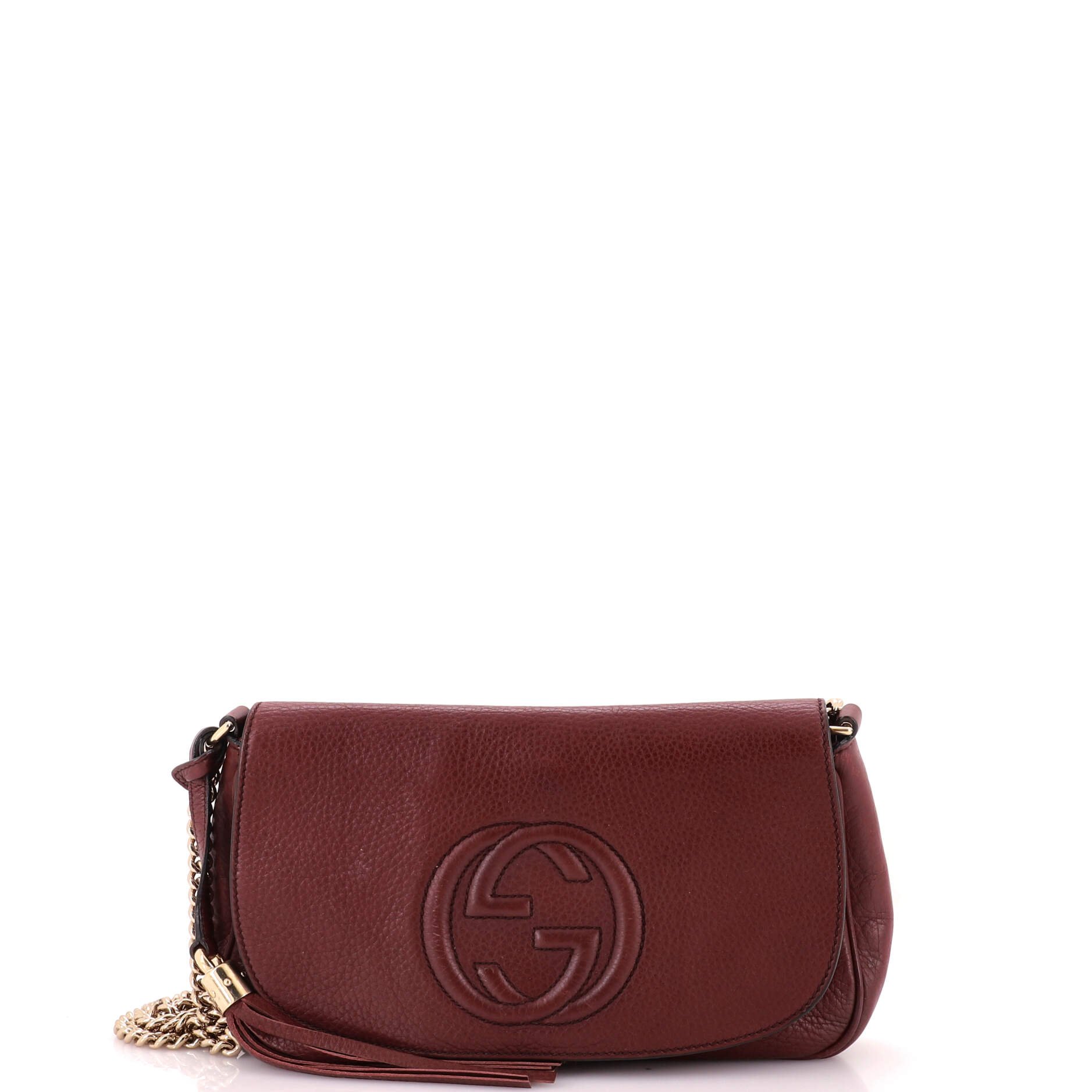 Soho Chain Crossbody Bag Leather Medium